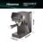 Cafeteras Hisense HESCM20LP Cafetera Espresso 20 Bar con PID