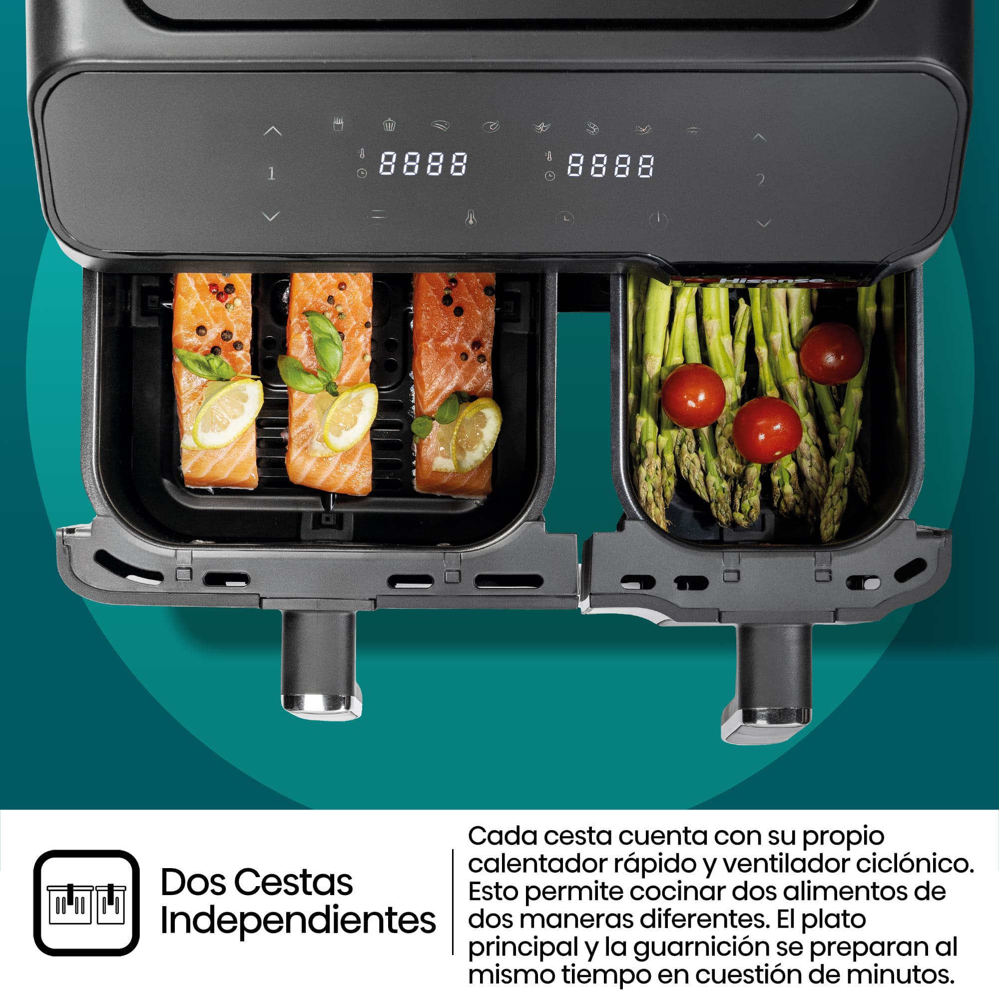 Hisense - Freidora de Aire Hisense HAF2900D