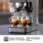 Cafeteras Hisense HESCM20LP Cafetera Espresso 20 Bar con PID