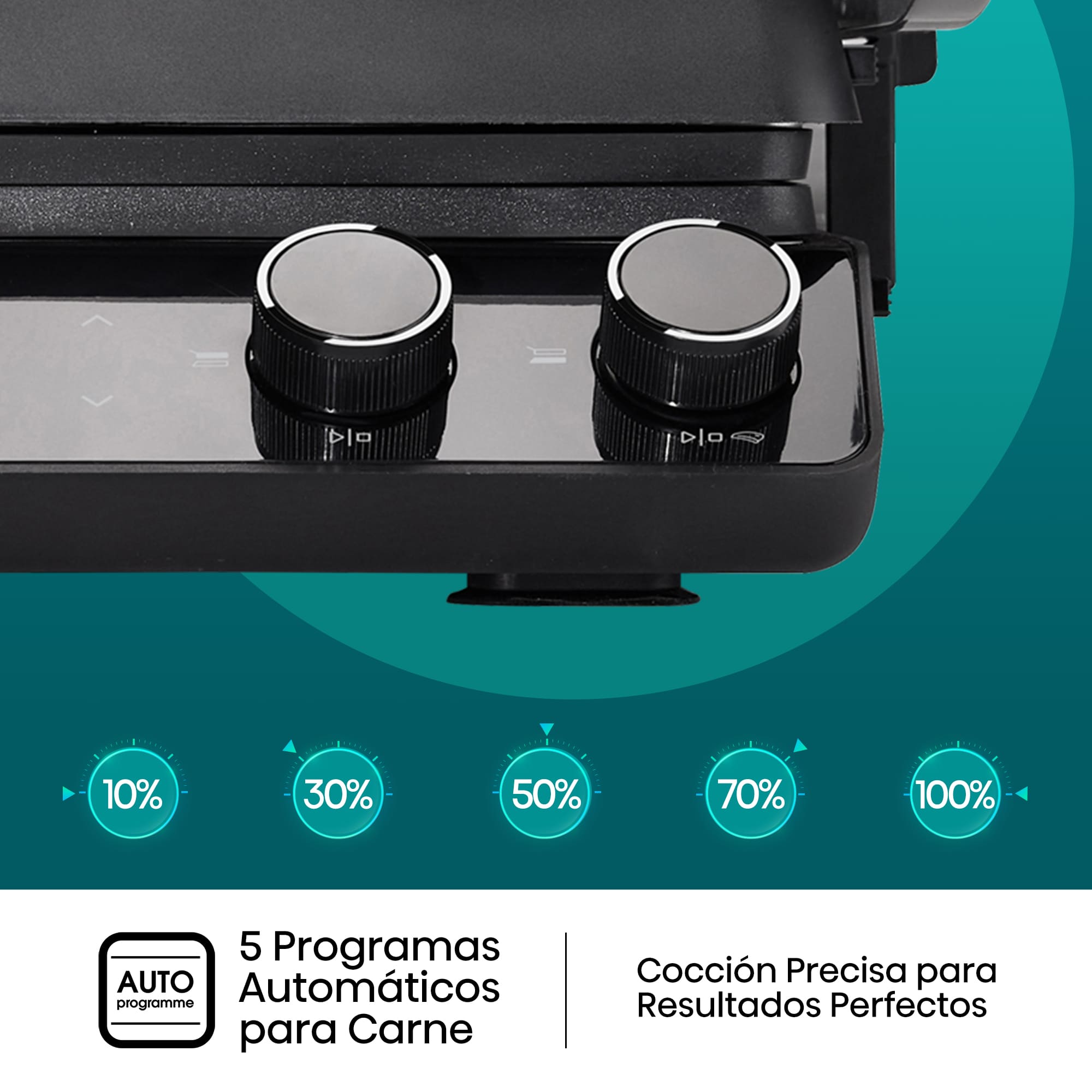 Hisense - Hisense HCG2000XXL Contact Grill XXL 2000 W