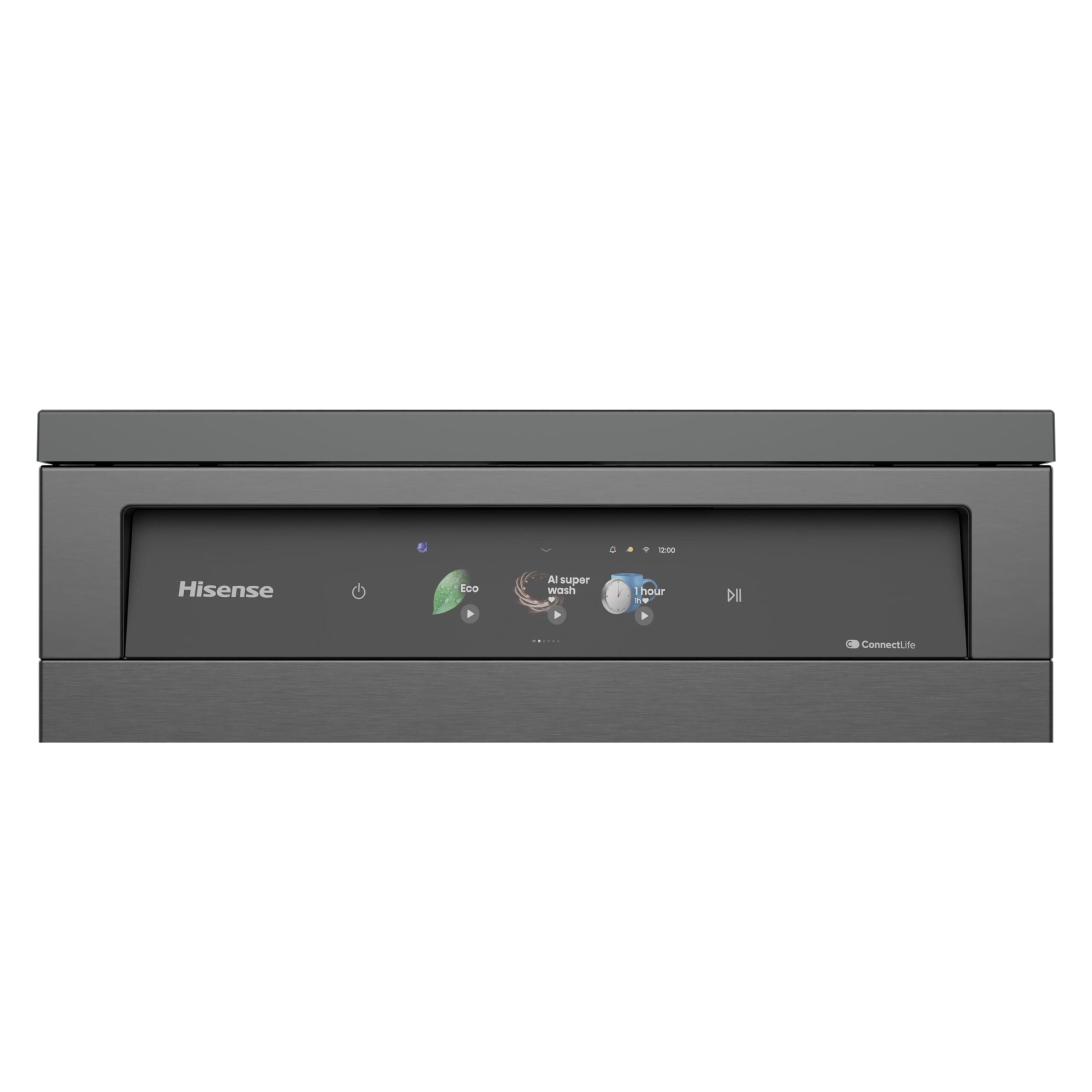 Hisense - HS693A90ADBX – Lavavajillas 60Cm De Libre Instalación, Clase A, Capacidad 16 Serv., Color Inox