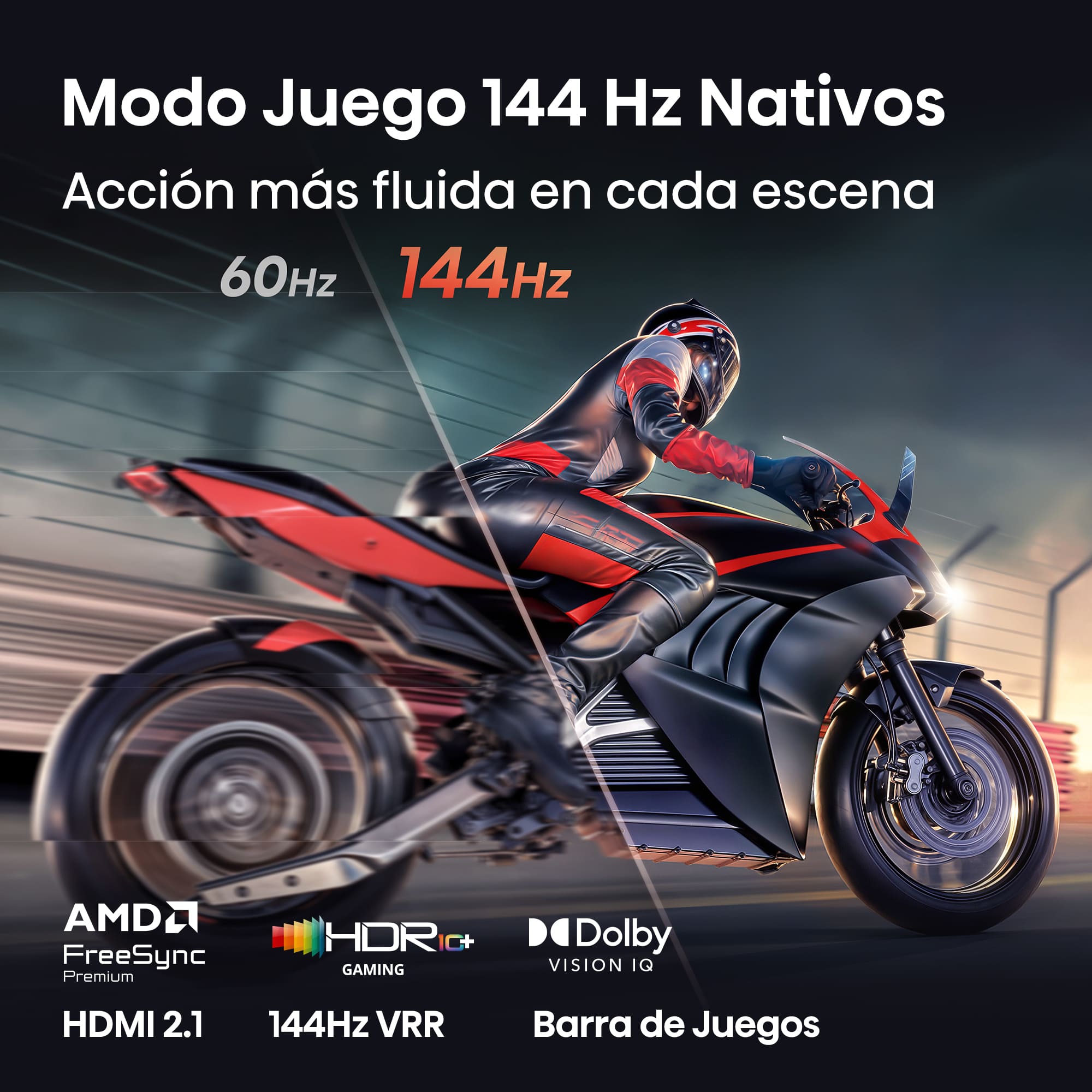 Hisense - Serie E8 MiniLED TV Hisense 55E8S