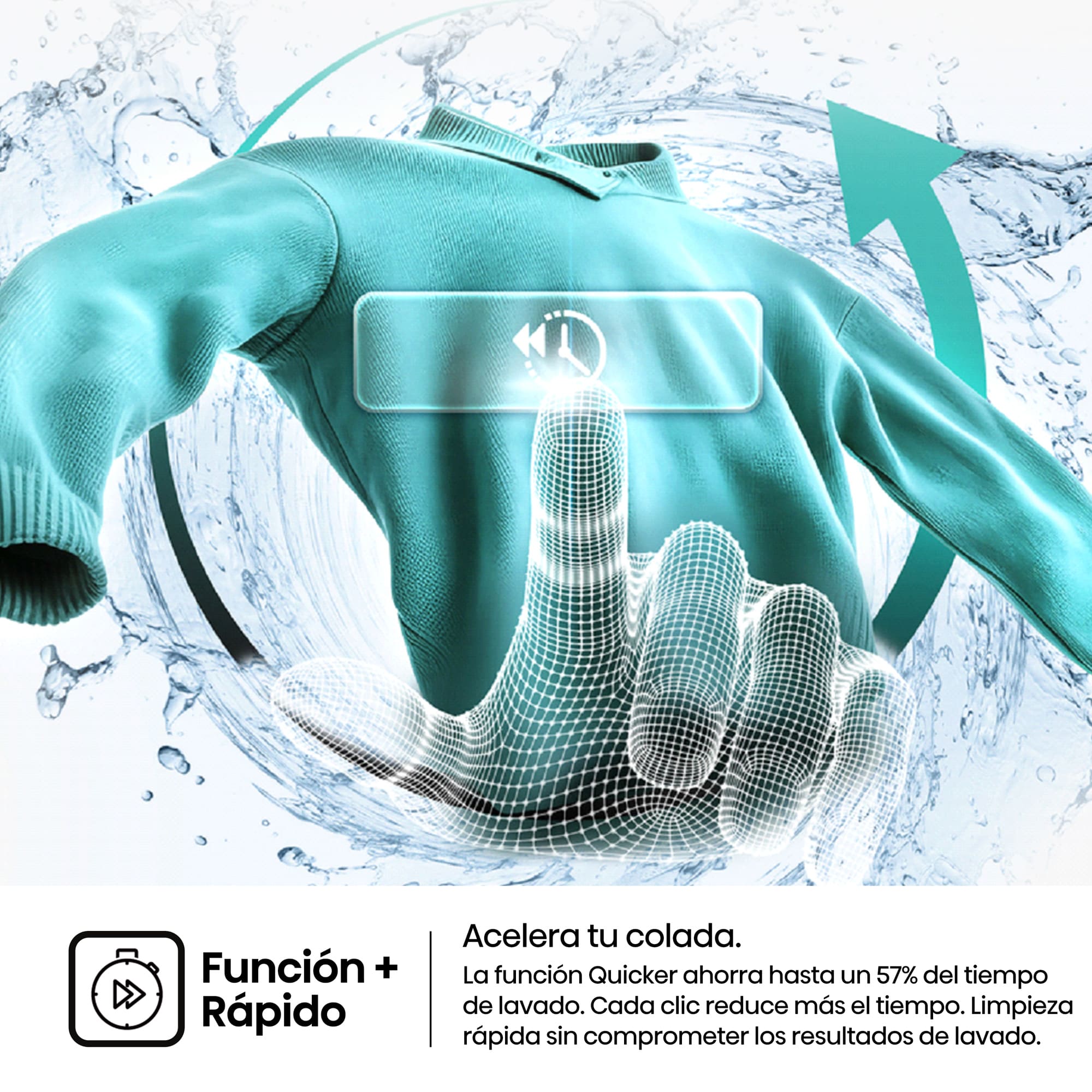 Hisense - WF1I7022BWJ – Lavadora De Libre Instalación, Clase A, 7 Kg, 1200 rpm, Blanco