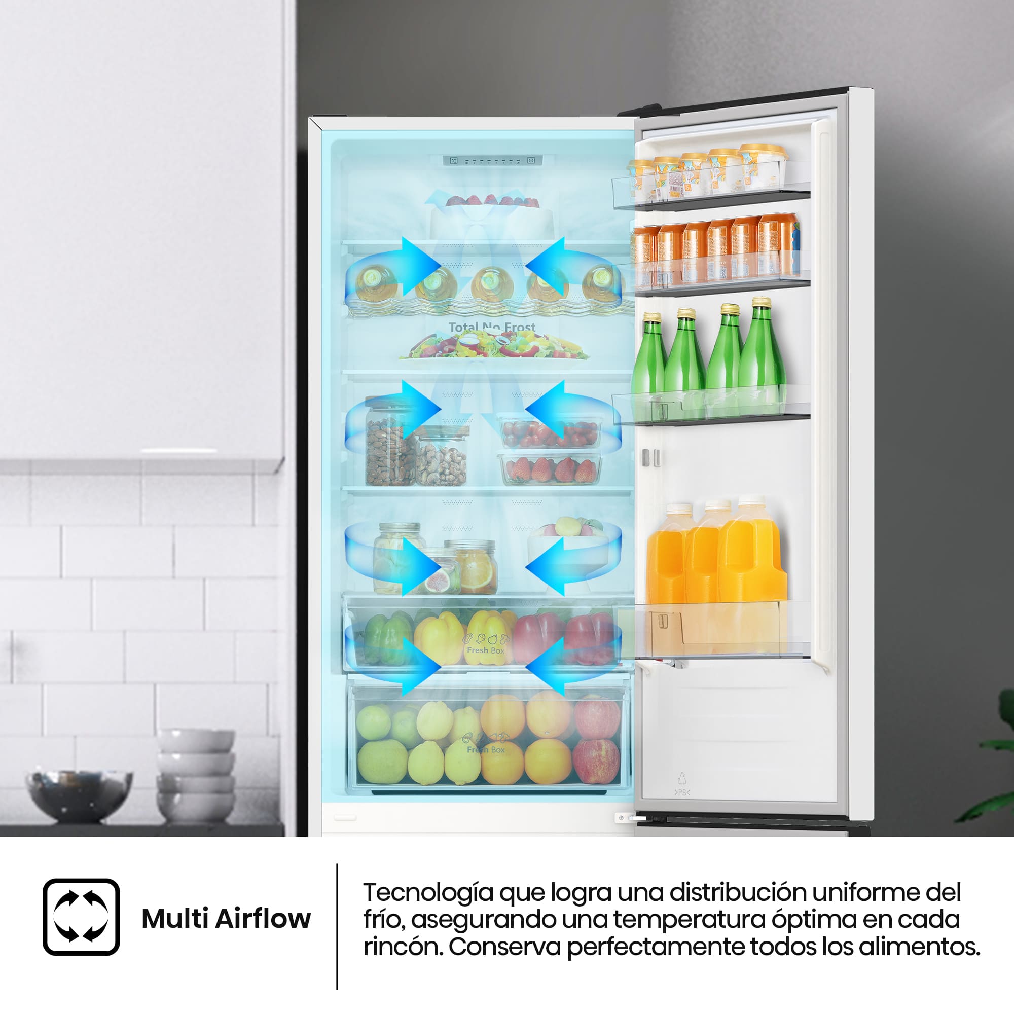 Hisense - RB440N4AWA – Combi 2 Puertas De Libre Instalación, Clase A, Capacidad 336L, Color Inox