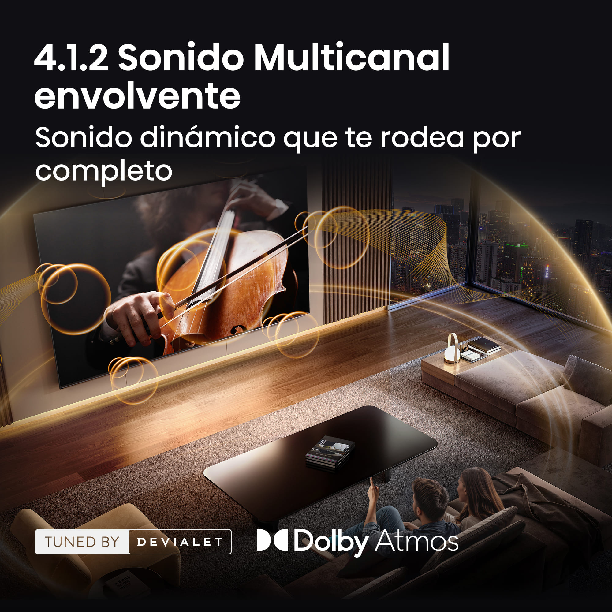 Hisense - Serie UR9 RGB MiniLED TV Hisense 75UR9S