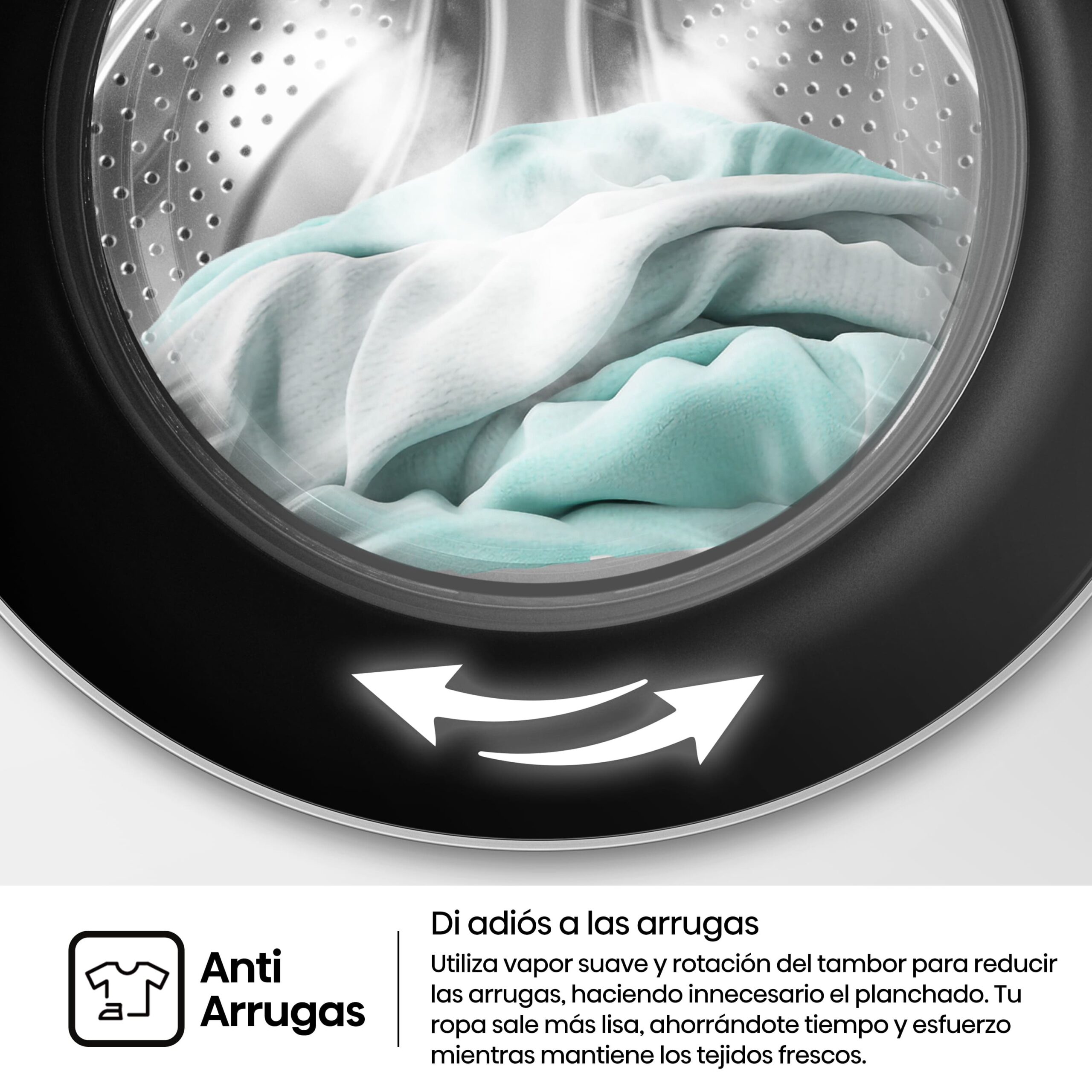 Hisense - WF1I9042BWP2 – Lavadora De Libre Instalación, Clase A, 9 Kg, 1400 rpm, Blanco