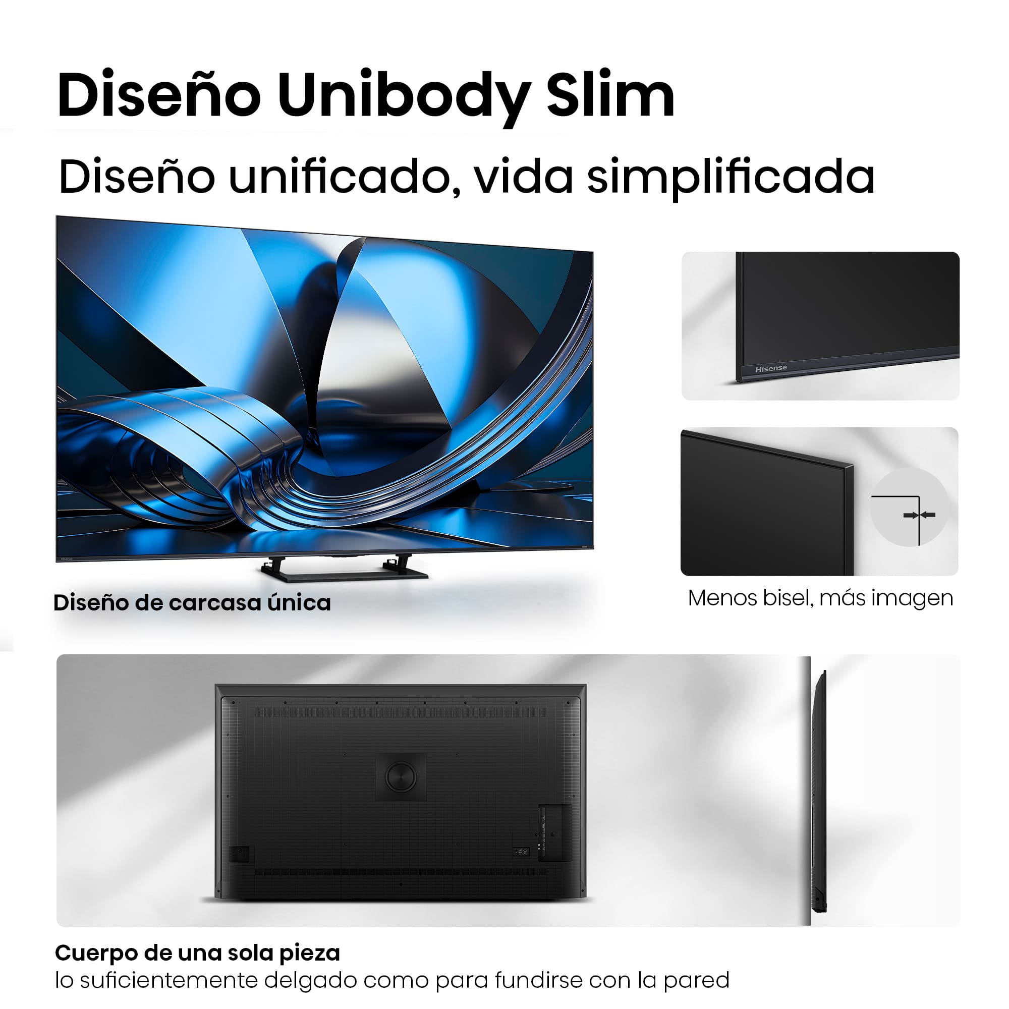 Hisense - Serie U7SE MiniLED TV Hisense 85U7SE