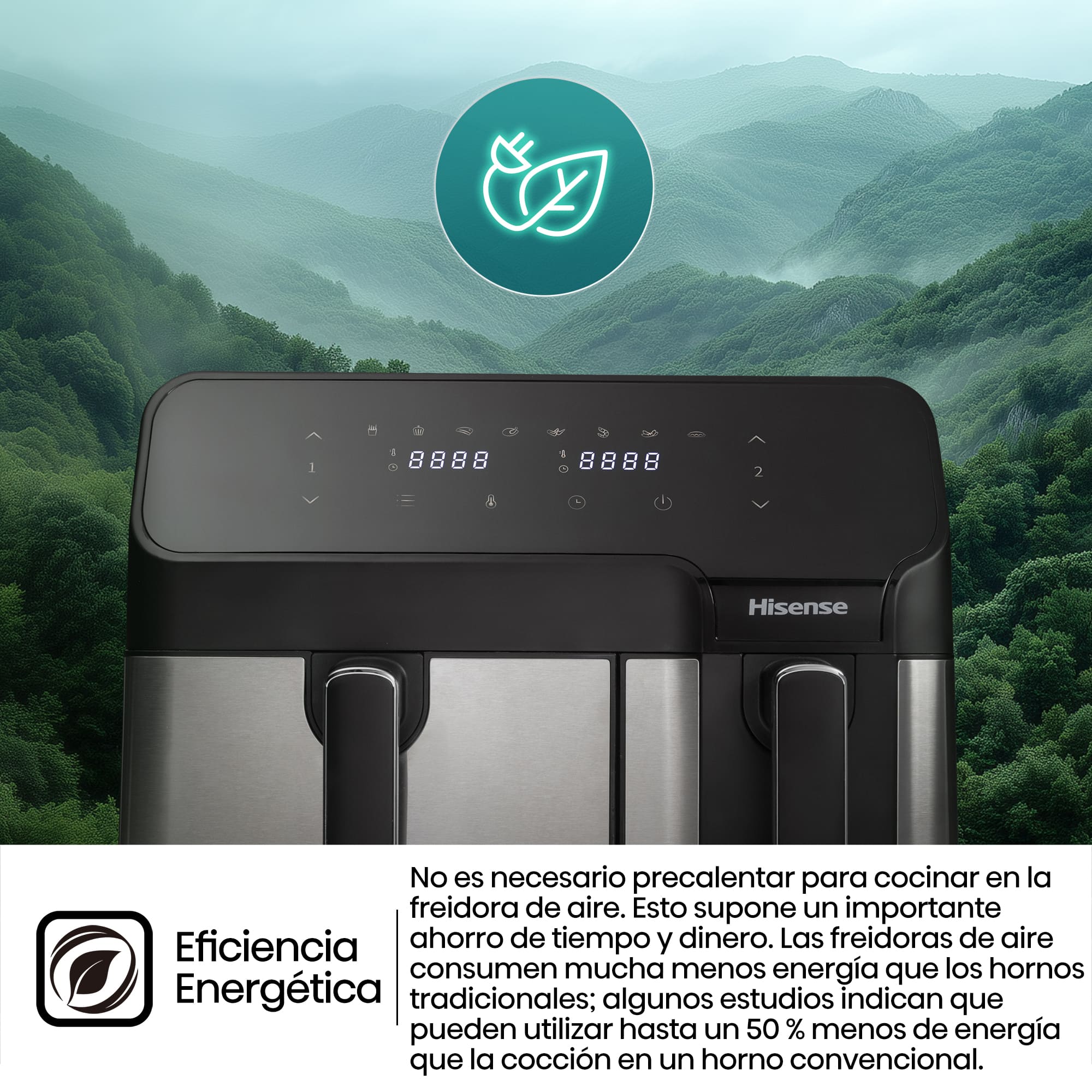 Hisense - Freidora de Aire Hisense HAF2900D