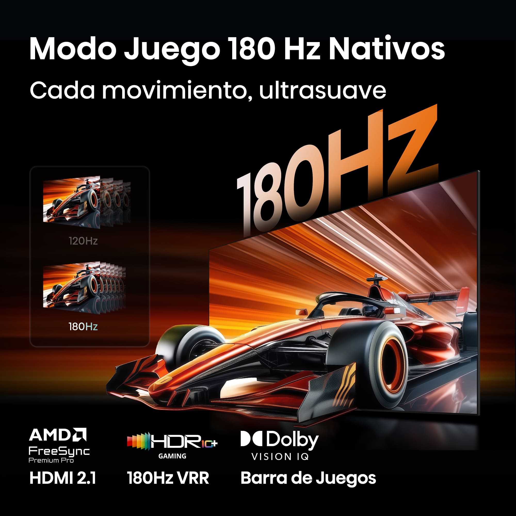 Hisense - Serie UR9 RGB MiniLED TV Hisense 75UR9S