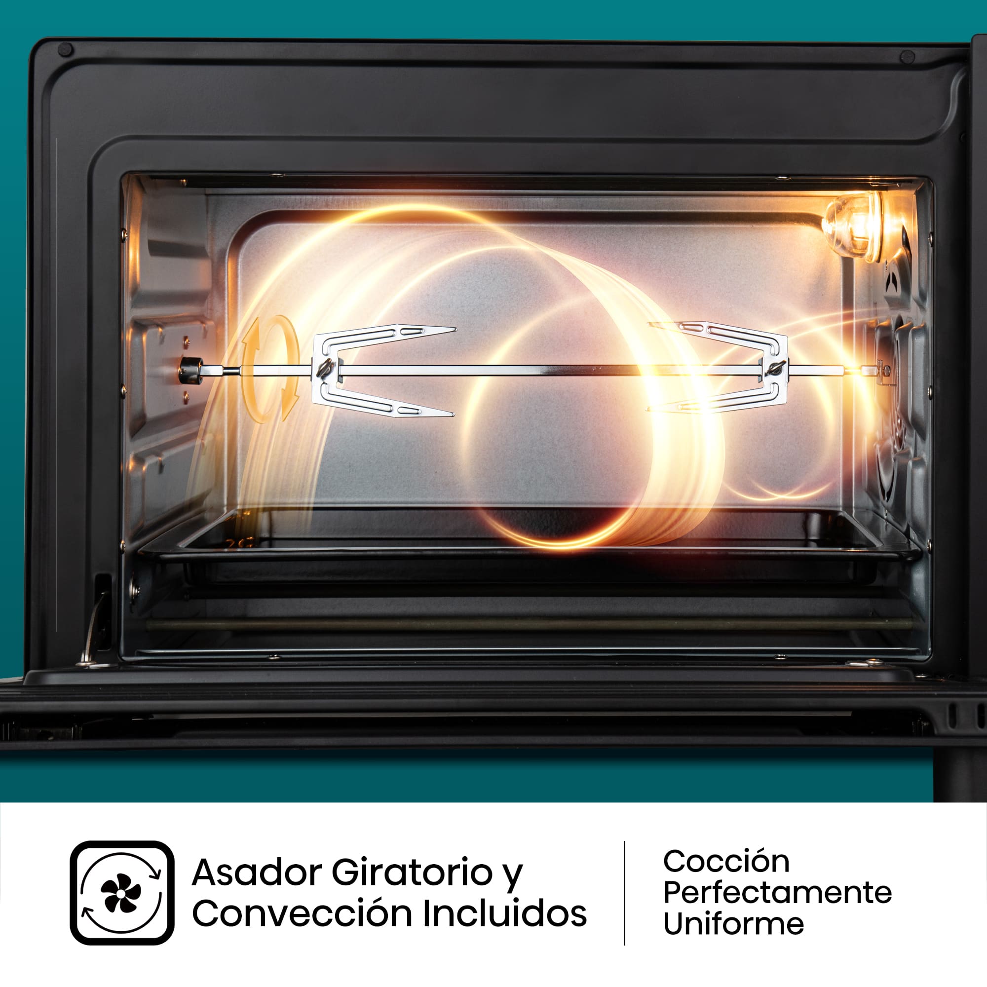 Hisense - Mini Horno Air Fryer Hisense HOM30AF