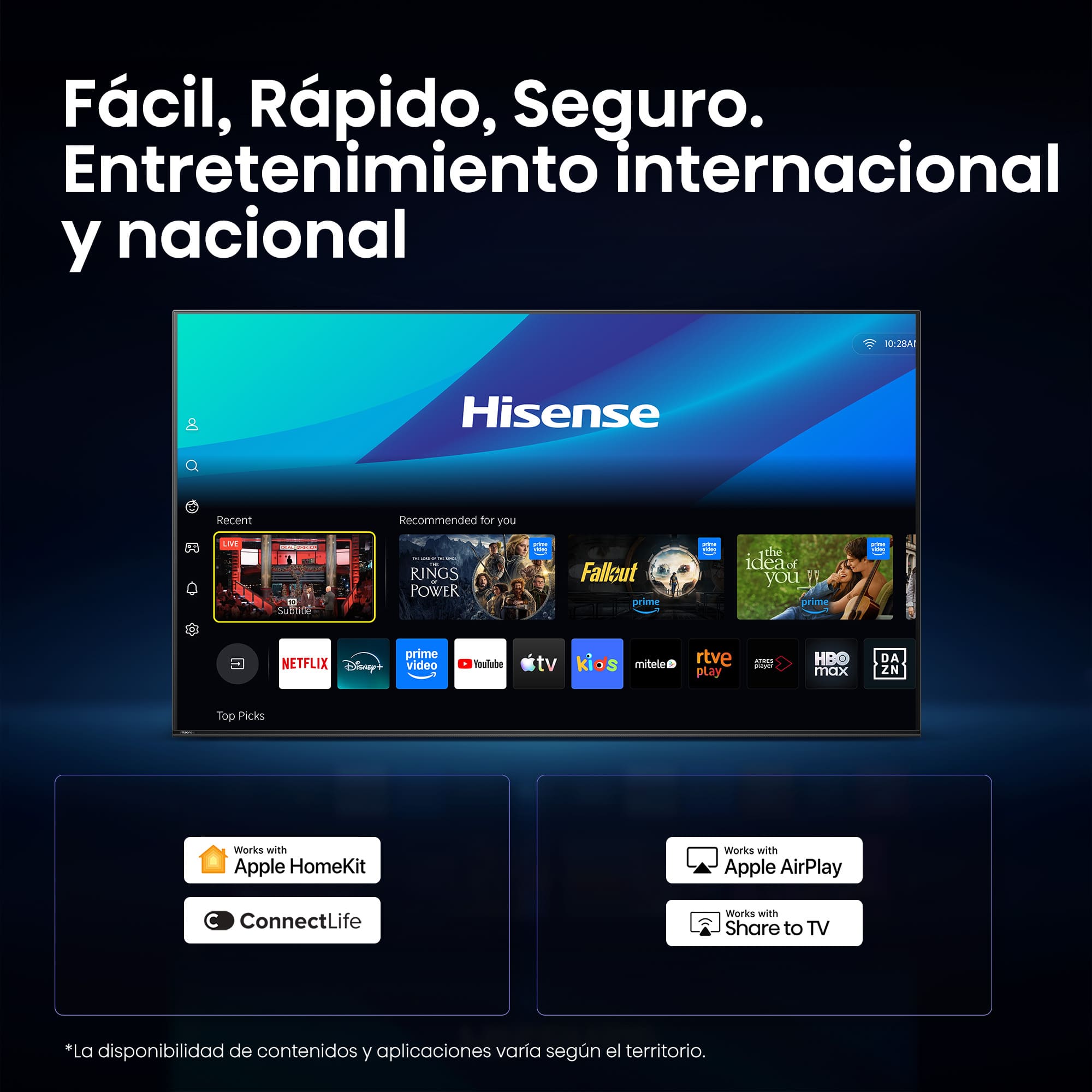 Hisense - Serie A5 QLED TV Hisense 32A5S