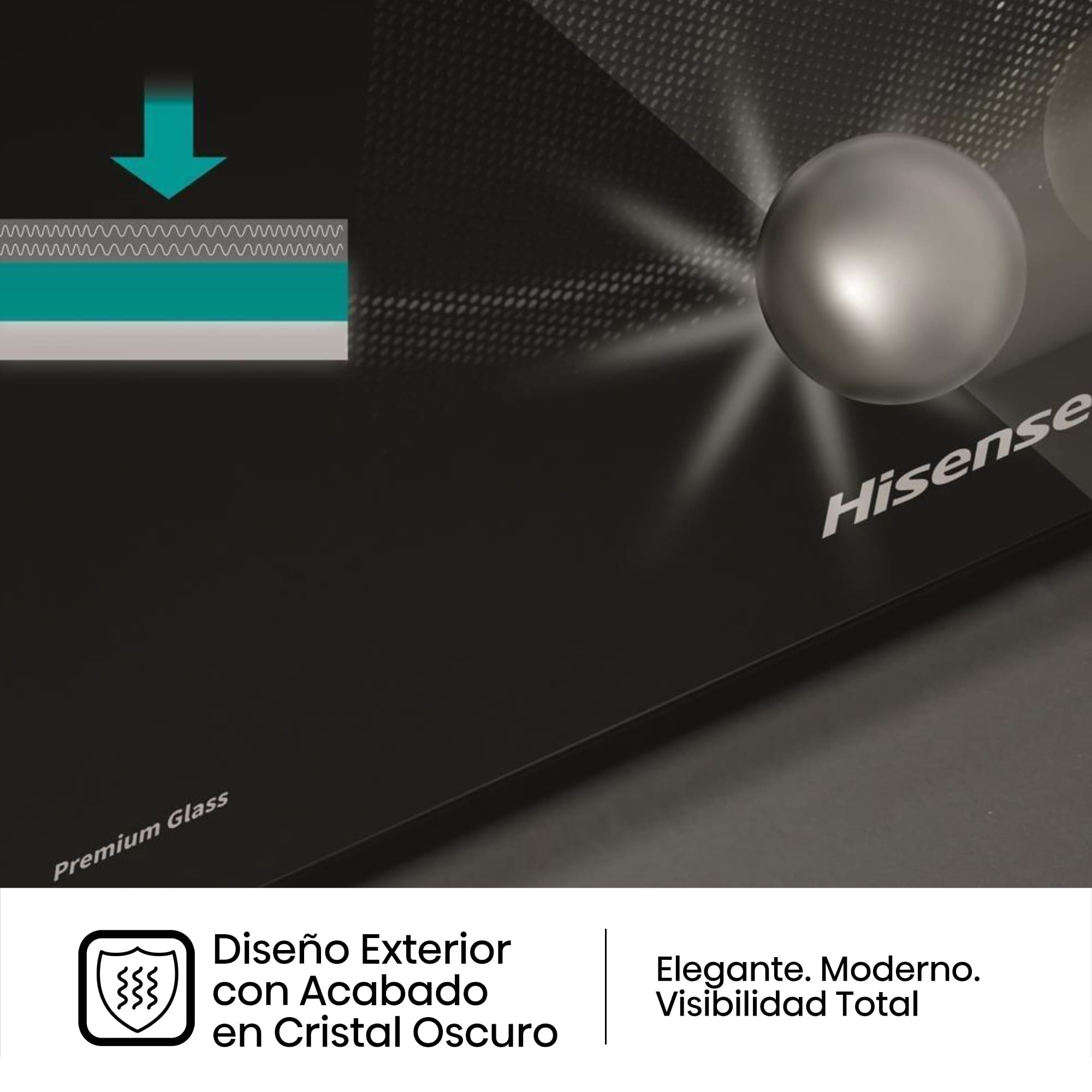 Hisense - Mini Horno Air Fryer Hisense HOM30AF