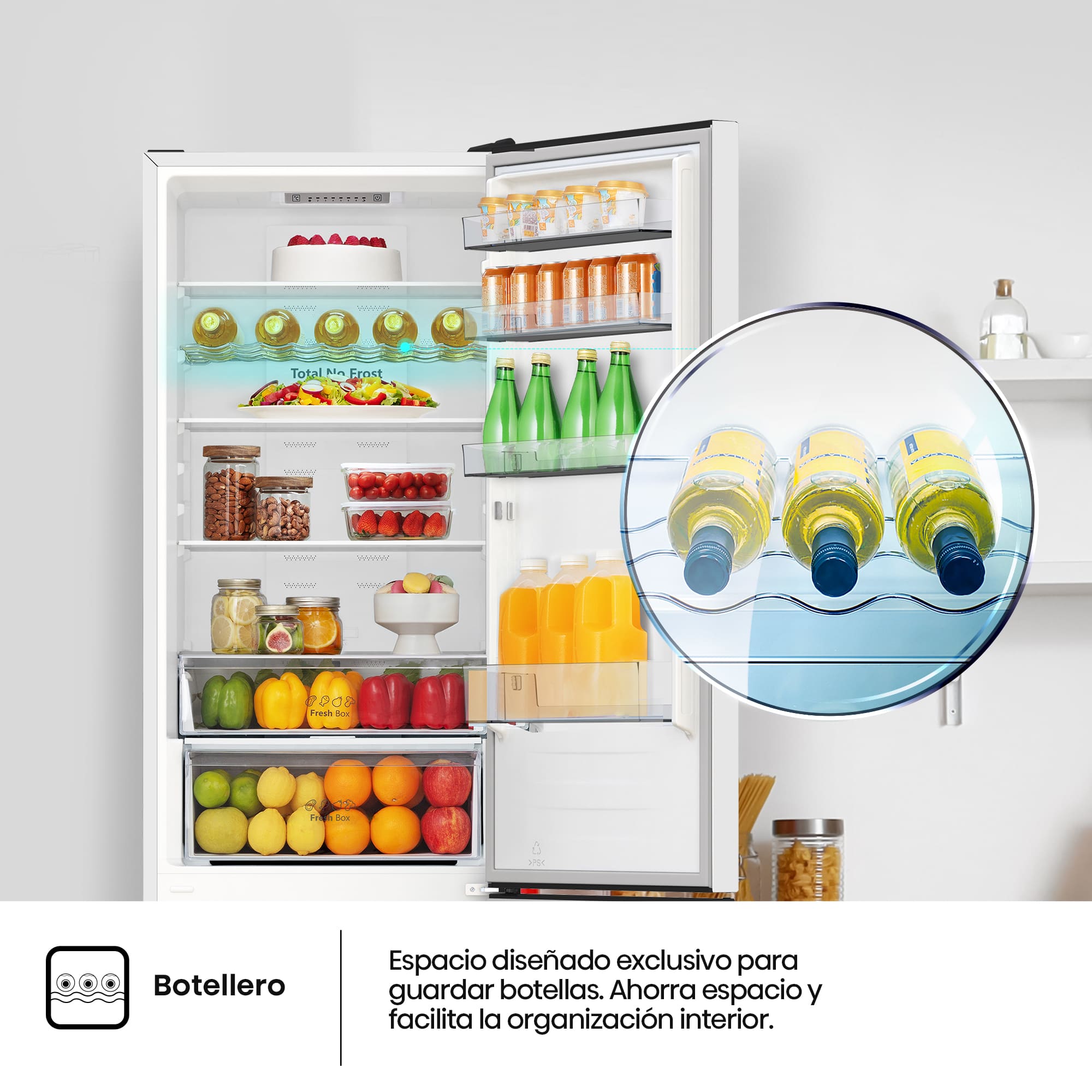 Hisense - RB440N4AWA – Combi 2 Puertas De Libre Instalación, Clase A, Capacidad 336L, Color Inox