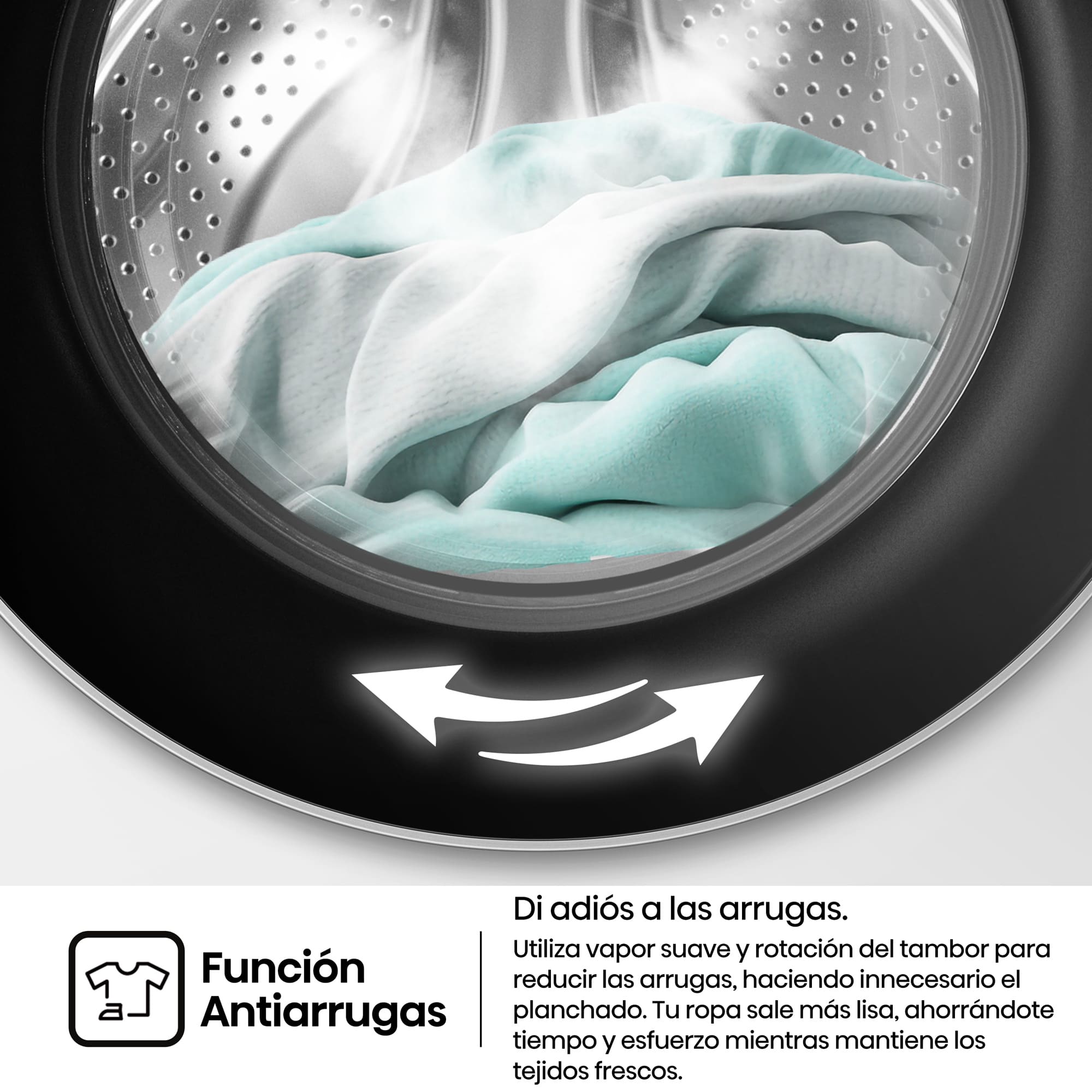 Hisense - WF1I7022BWJ – Lavadora De Libre Instalación, Clase A, 7 Kg, 1200 rpm, Blanco