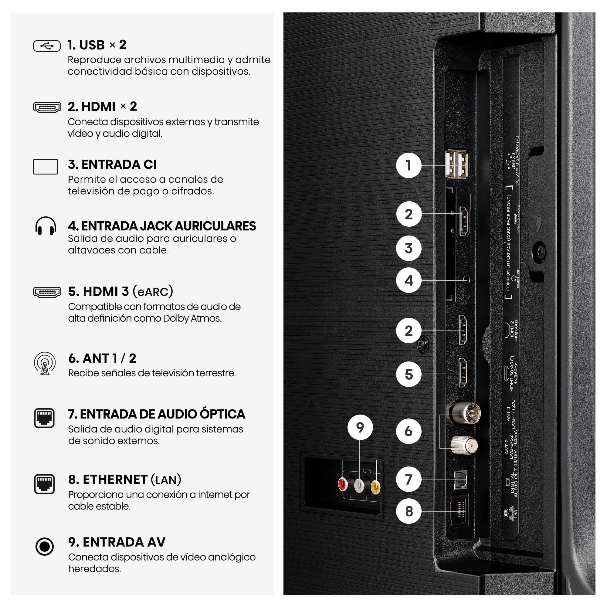 Hisense - Serie E7 QLED TV Hisense 43E7S