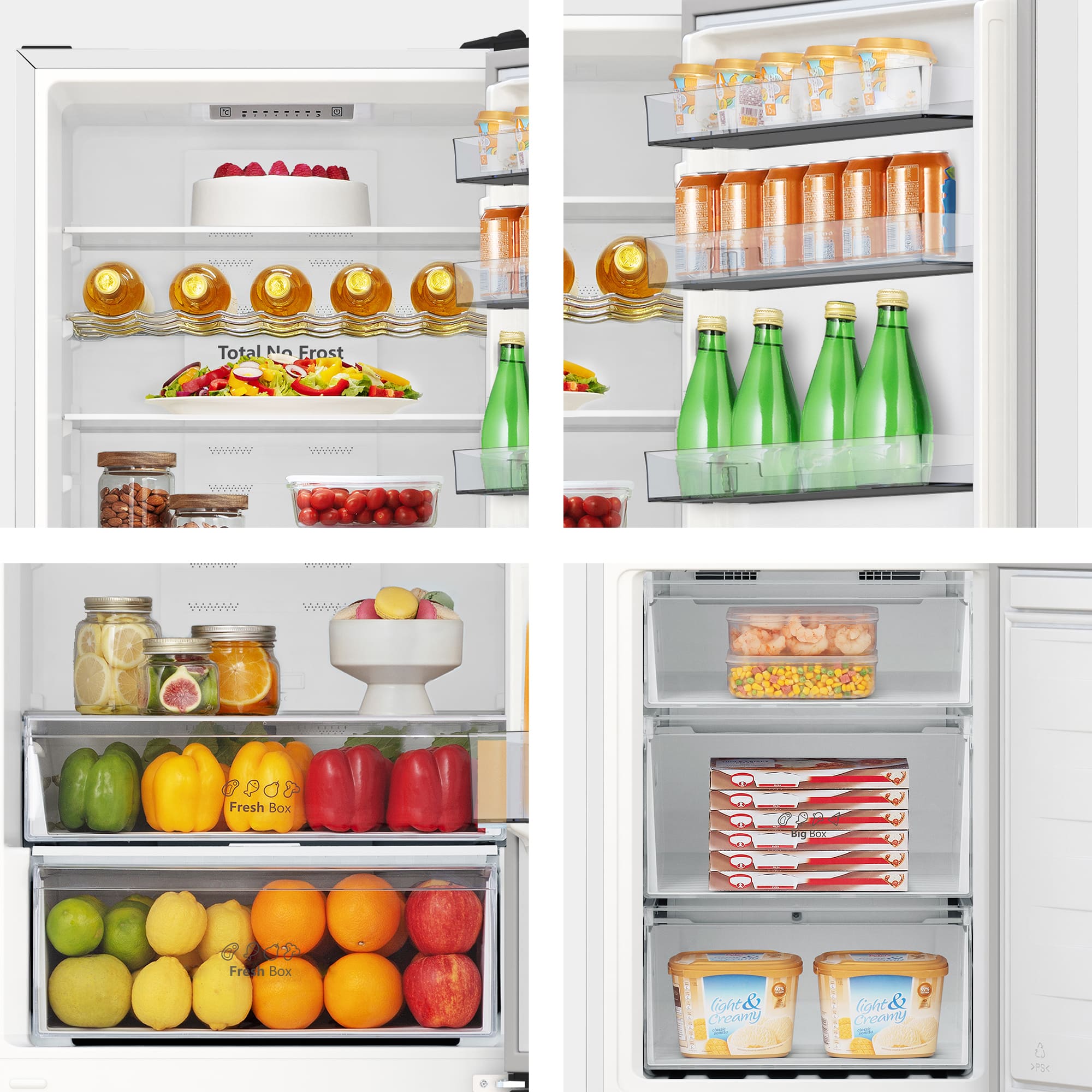 Hisense - RB440N4AWA – Combi 2 Puertas De Libre Instalación, Clase A, Capacidad 336L, Color Inox