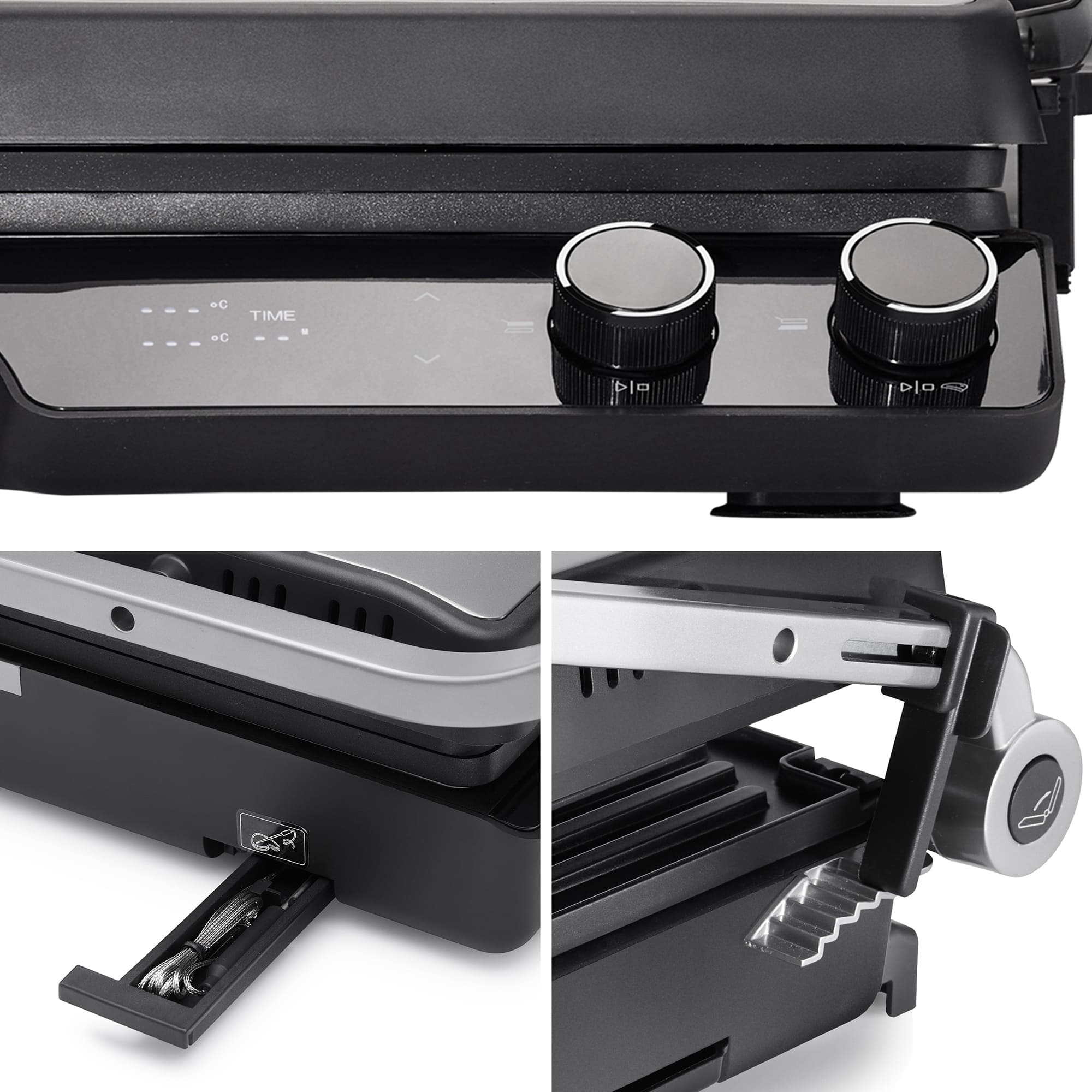 Hisense - Hisense HCG2000XXL Contact Grill XXL 2000 W