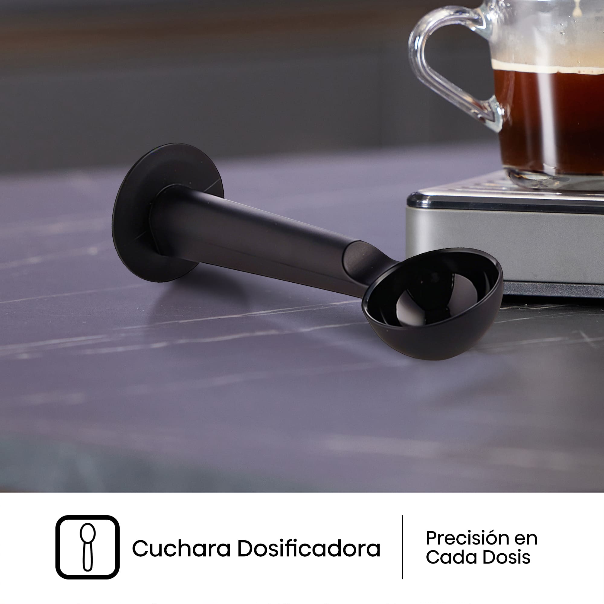 Hisense - Hisense HESCM20LP Cafetera Espresso 20 Bar con PID