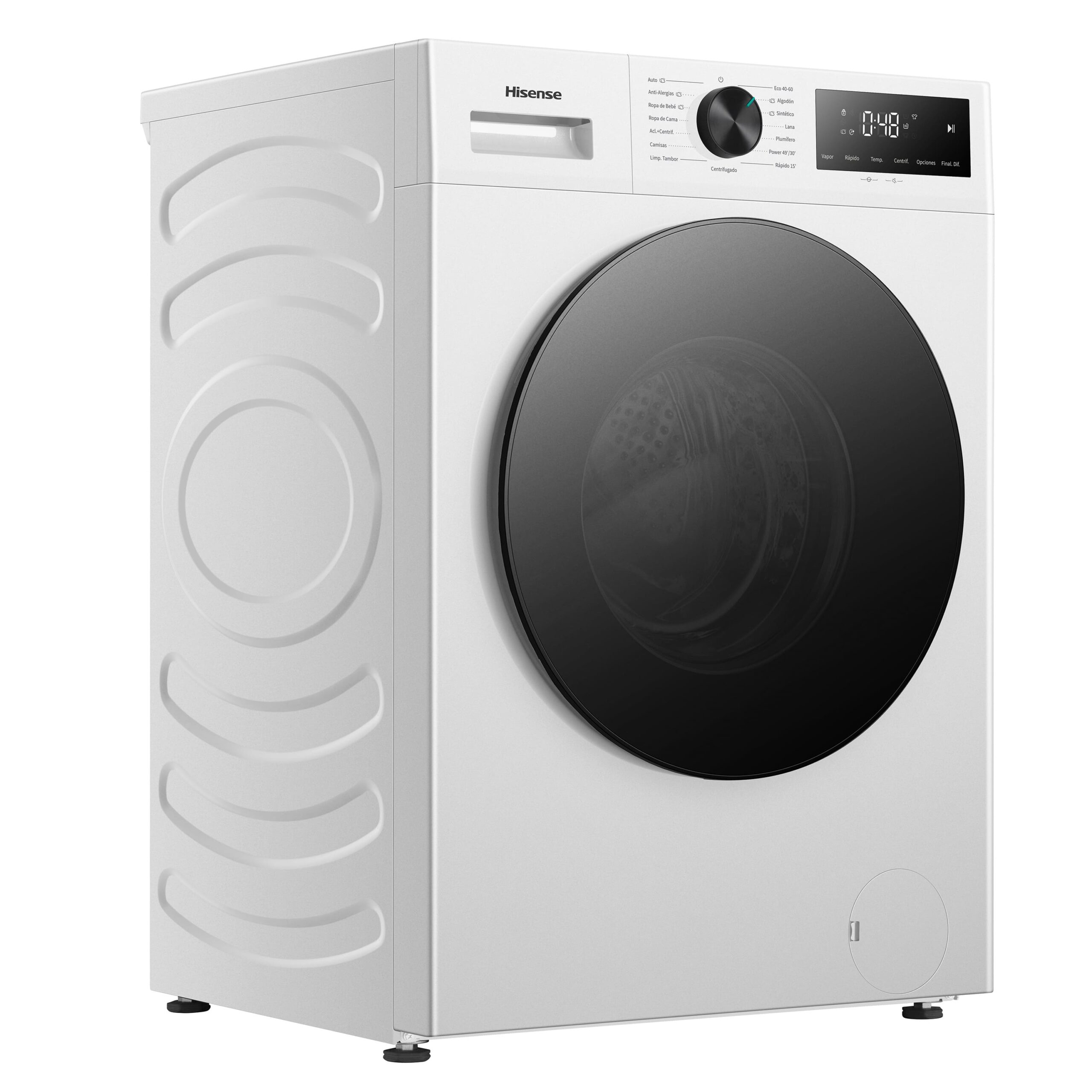 Hisense - WF1I9042BWP2 – Lavadora De Libre Instalación, Clase A, 9 Kg, 1400 rpm, Blanco