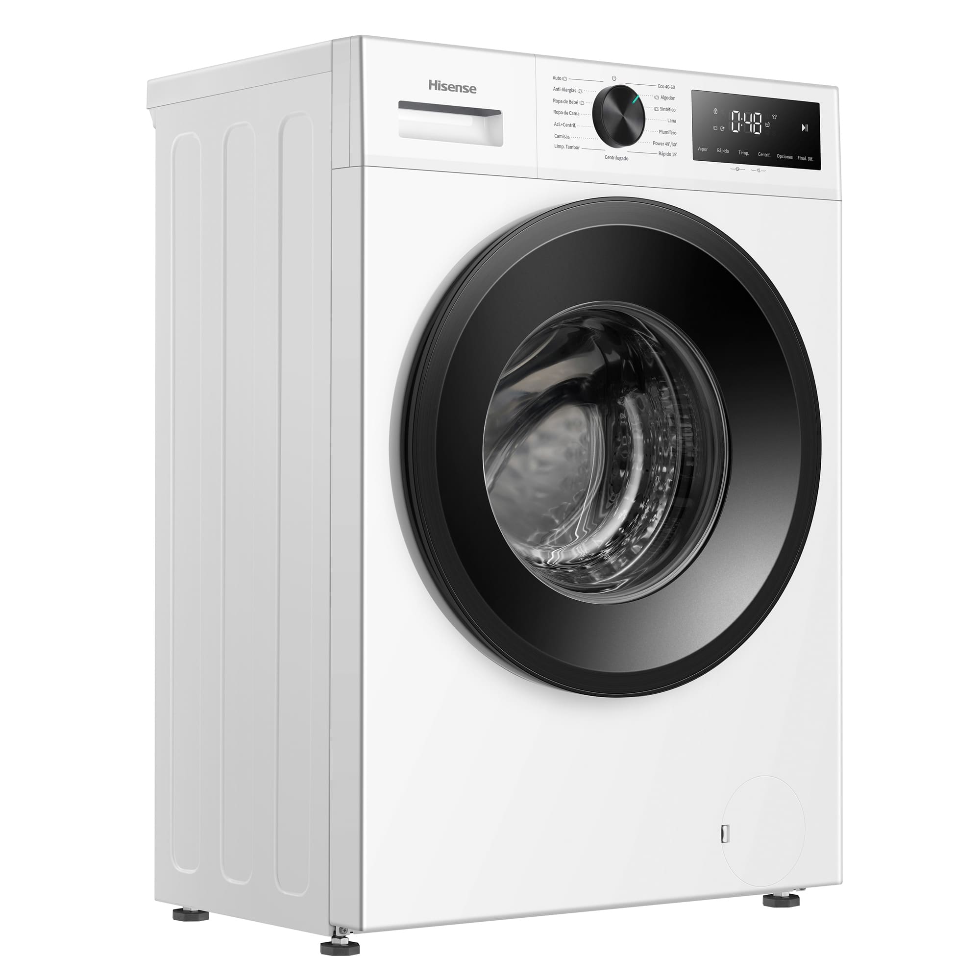 Hisense - WF1I7022BWJ – Lavadora De Libre Instalación, Clase A, 7 Kg, 1200 rpm, Blanco