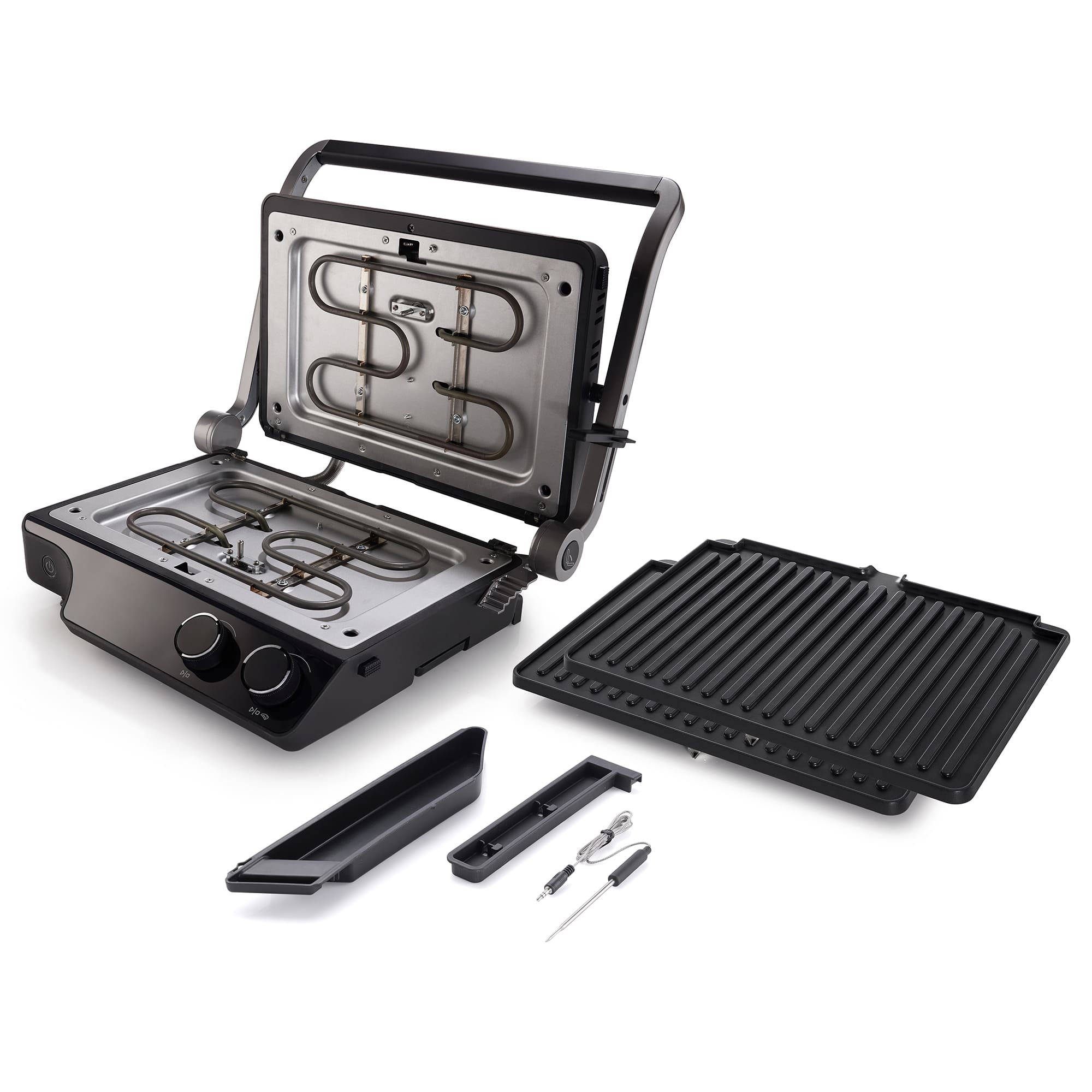 Hisense - Hisense HCG2000XXL Contact Grill XXL 2000 W