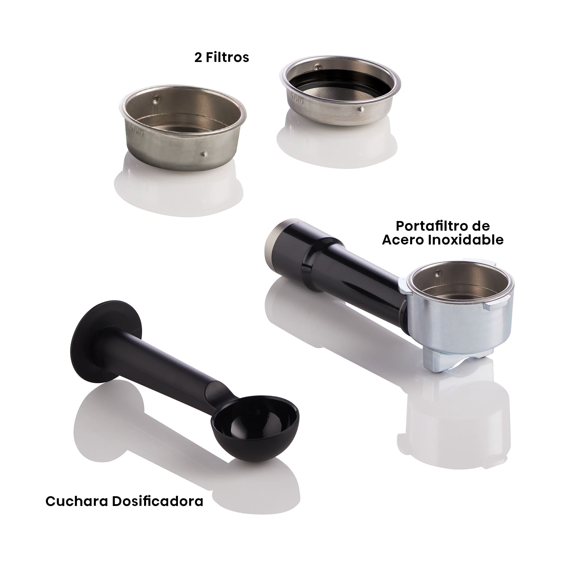 Hisense - Hisense HESCM20LP Cafetera Espresso 20 Bar con PID