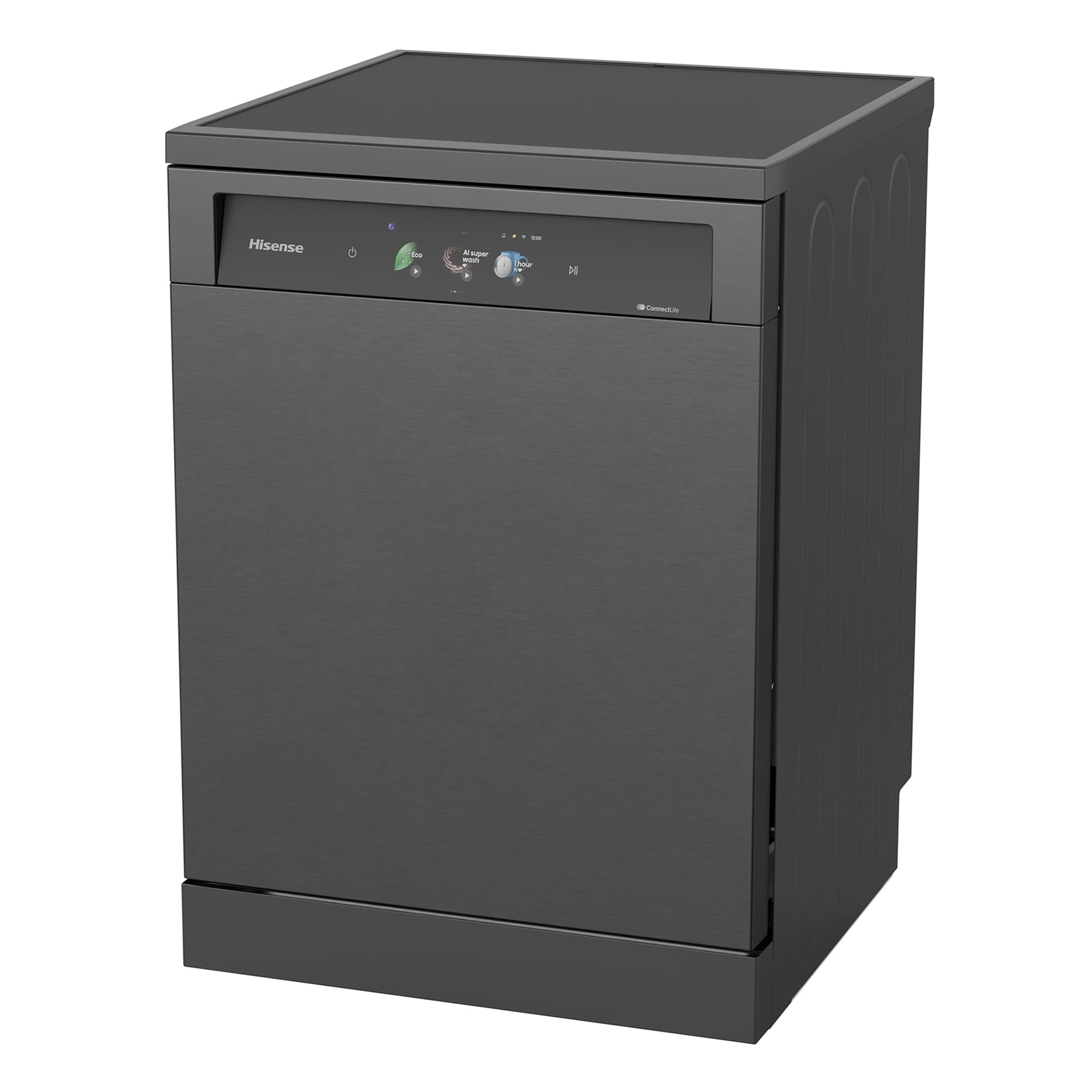 Hisense - HS693A90ADBX – Lavavajillas 60Cm De Libre Instalación, Clase A, Capacidad 16 Serv., Color Inox