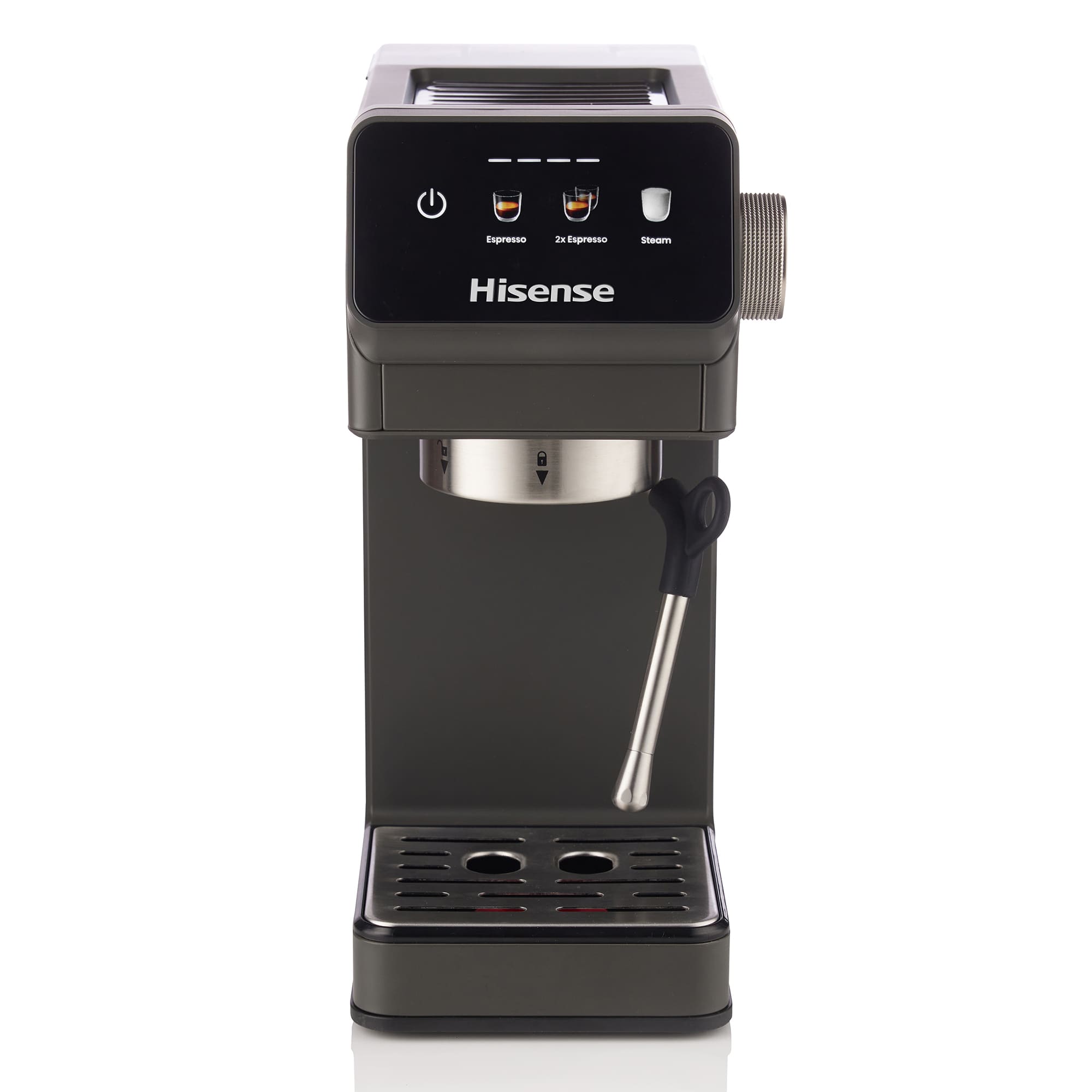 Hisense - Hisense HESCM20LP Cafetera Espresso 20 Bar con PID