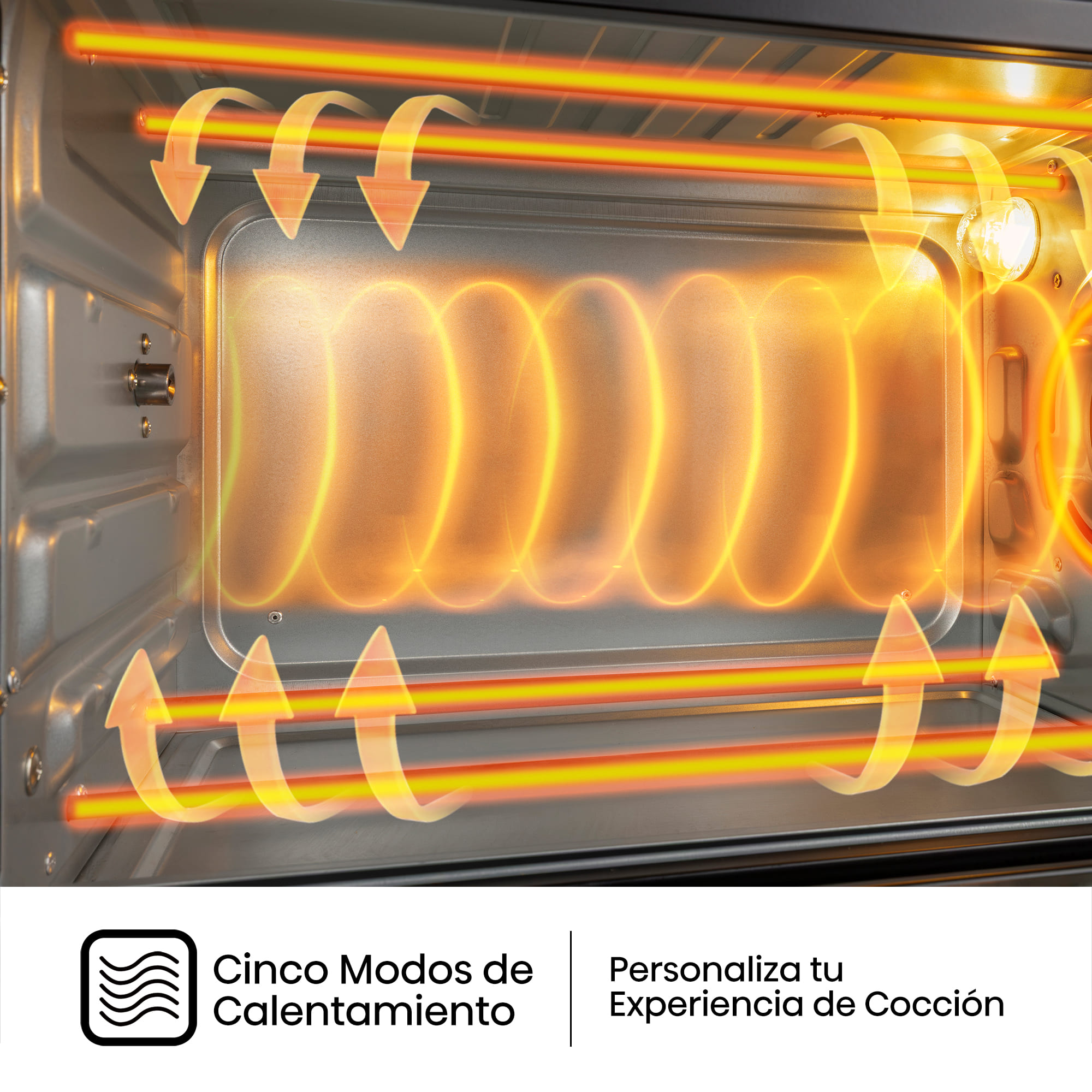 Hisense - Mini Horno Hisense HOM30M HeatWave 30 L
