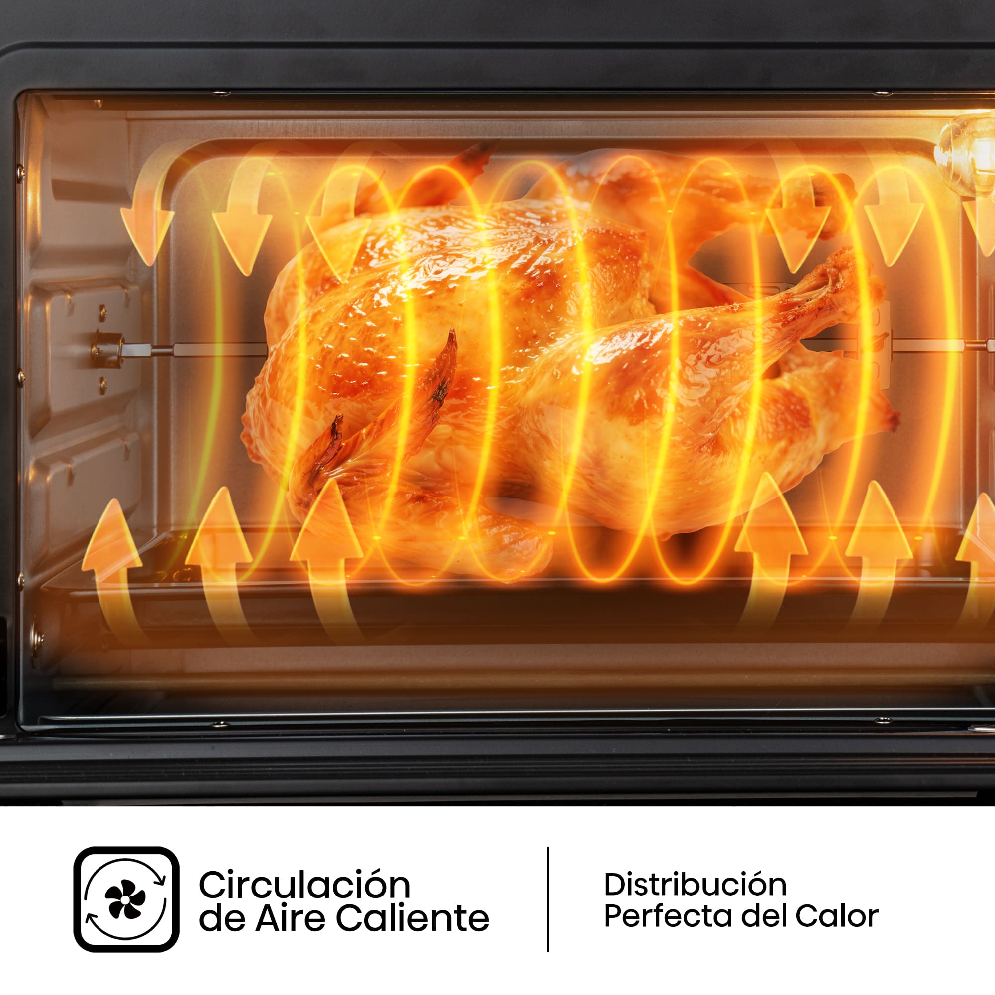Hisense - Mini Horno Hisense HOM30M HeatWave 30 L