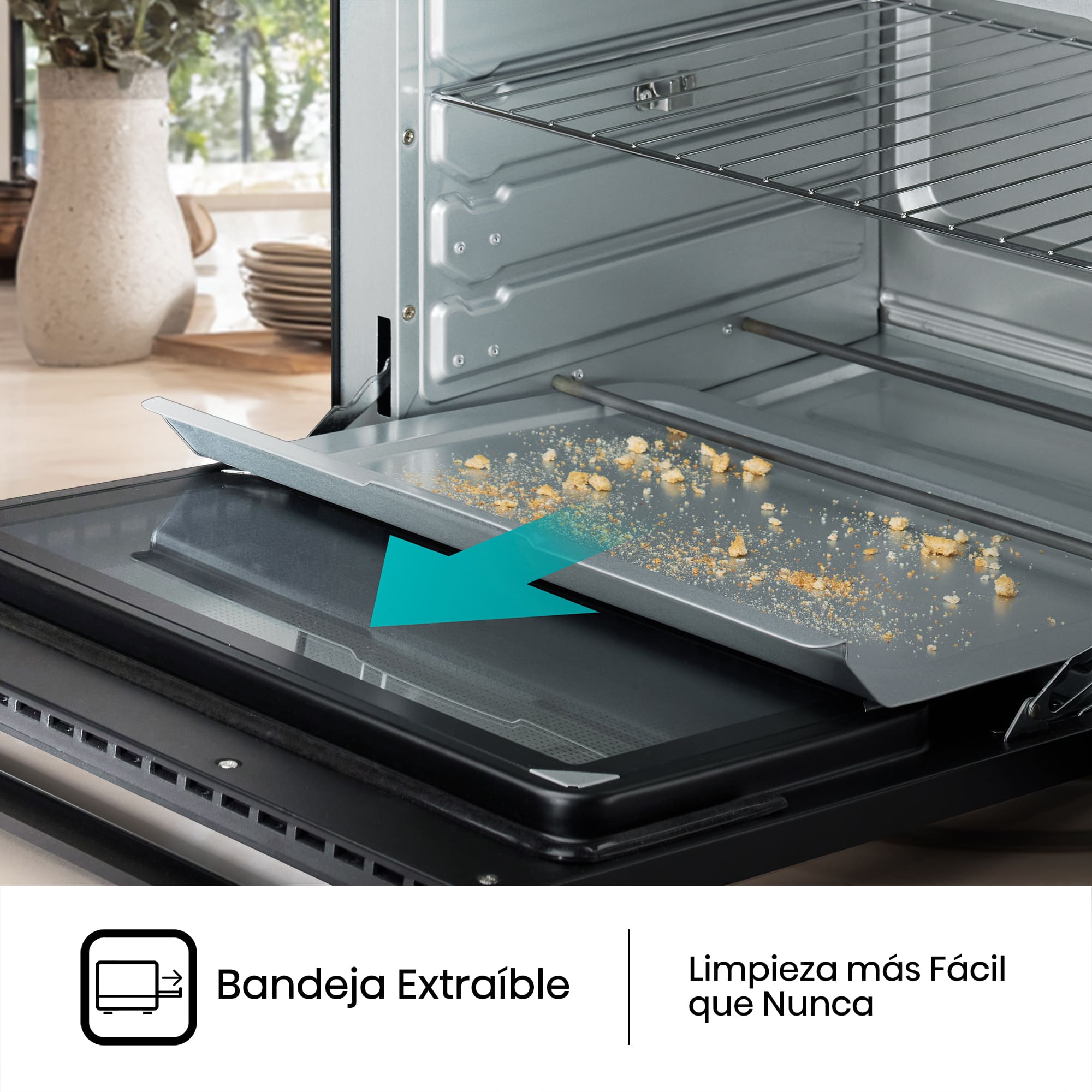 Hisense - Mini Horno Hisense HOM30M HeatWave 30 L