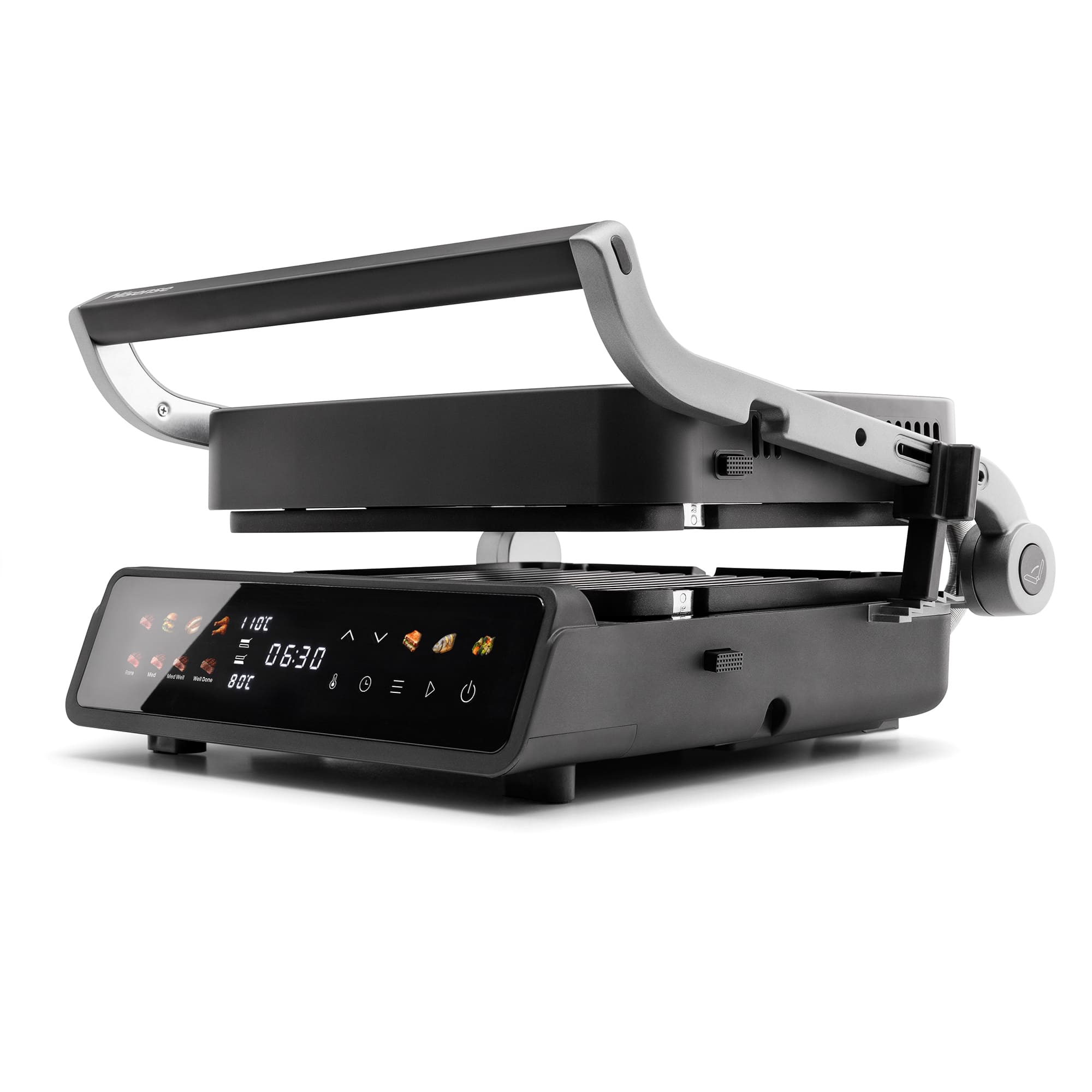 Hisense - Hisense HCG2000D Contact Grill Digital 2000 W