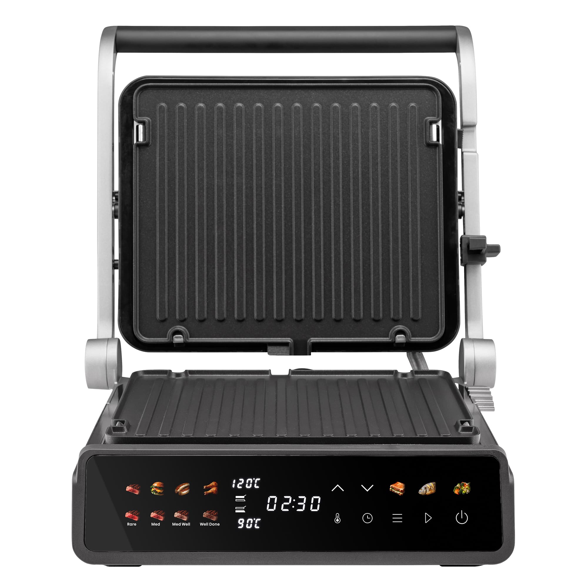 Hisense - Hisense HCG2000D Contact Grill Digital 2000 W