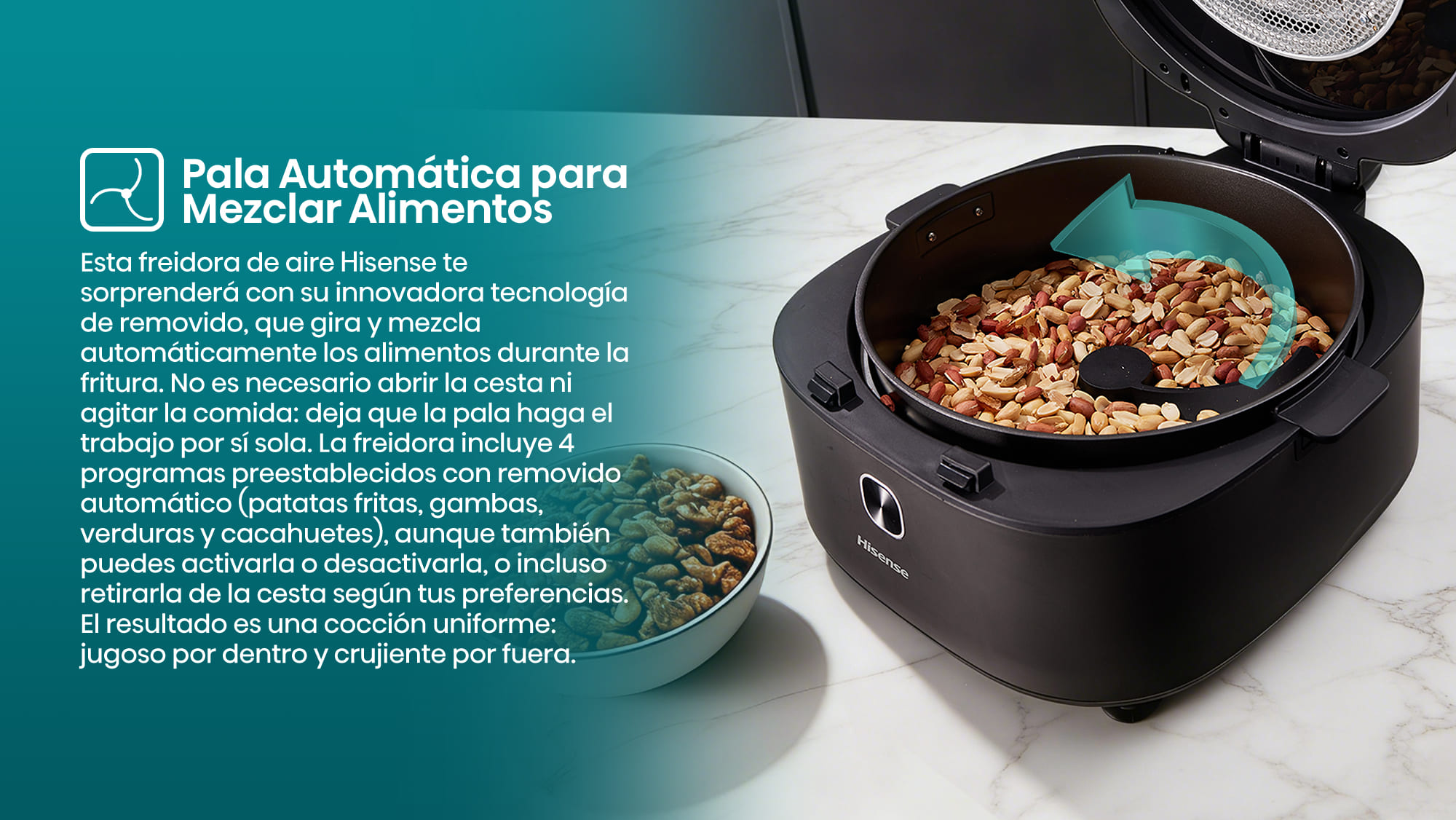 4-Automatic Food Stirring Paddle