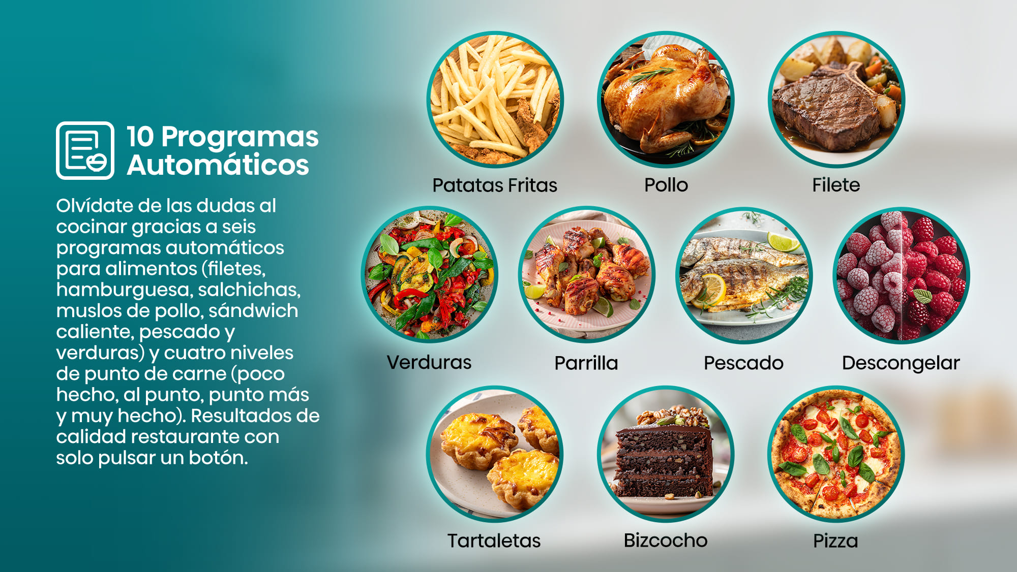 6. 10 Pre-Set Programmes