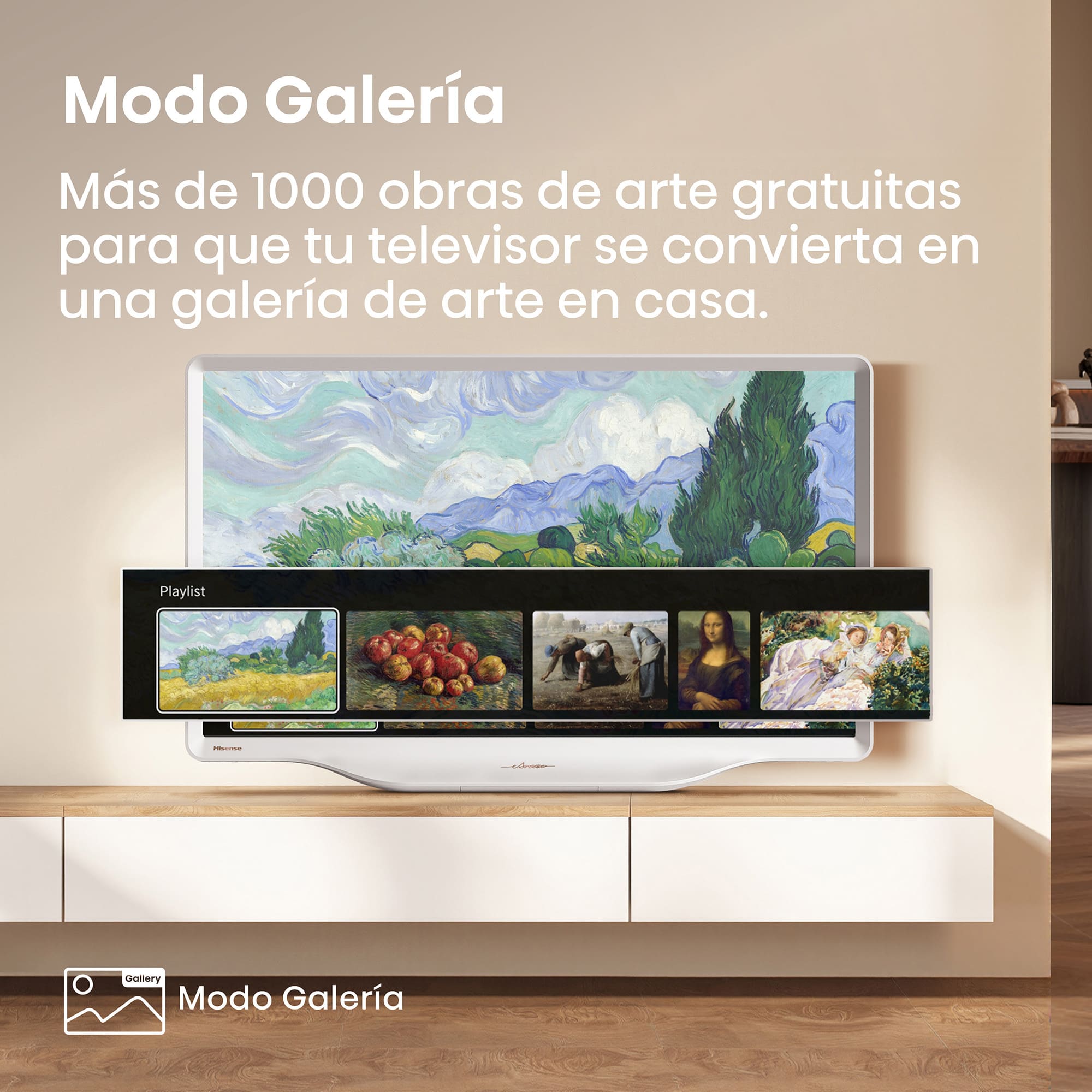 Hisense - Serie LifeStyle Deco TV 43S5Q