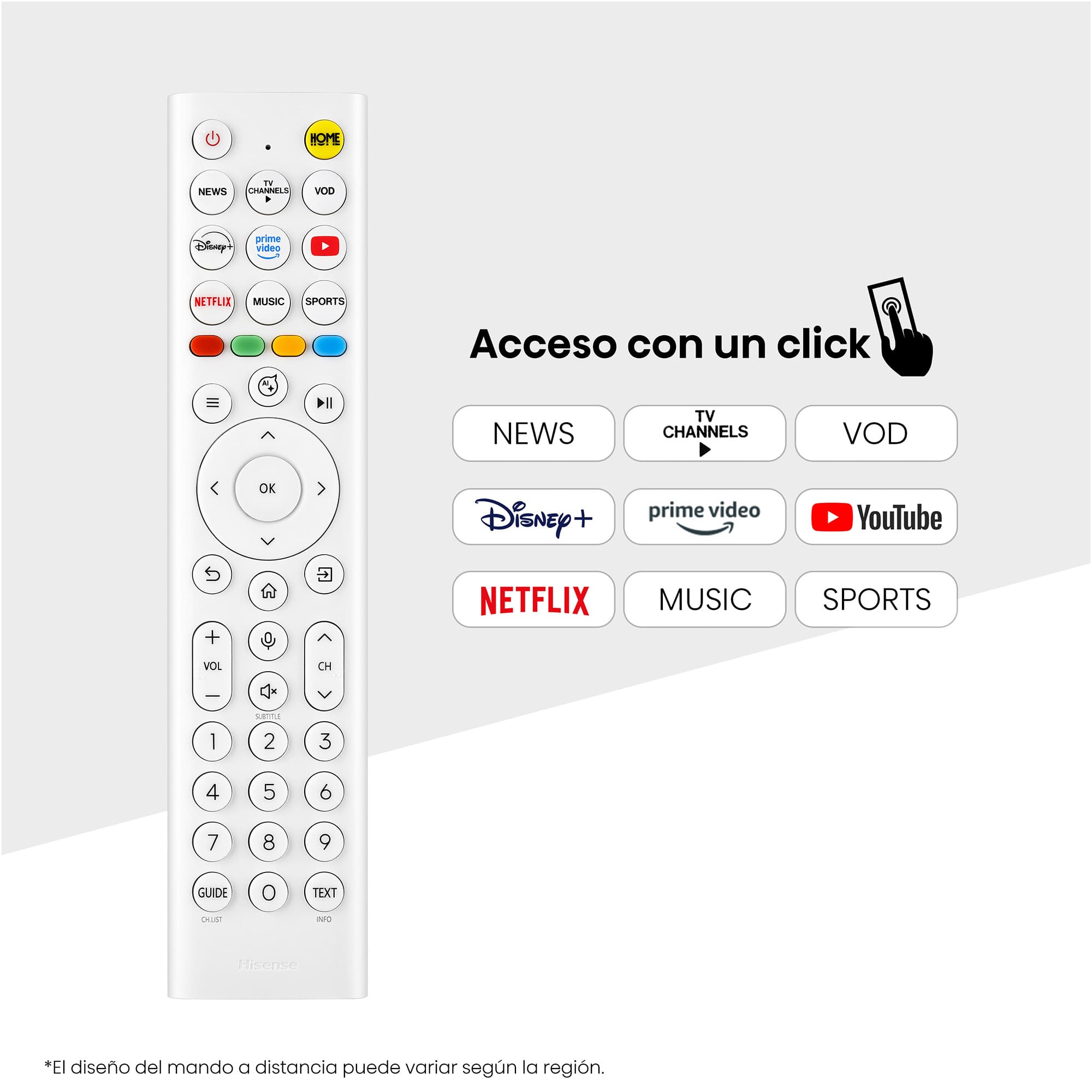 Hisense - Serie LifeStyle Deco TV 43S5Q