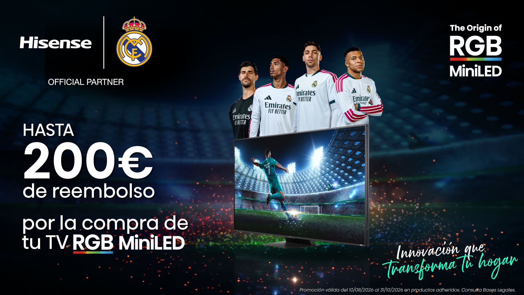 Banner promoción RGB MiniLED