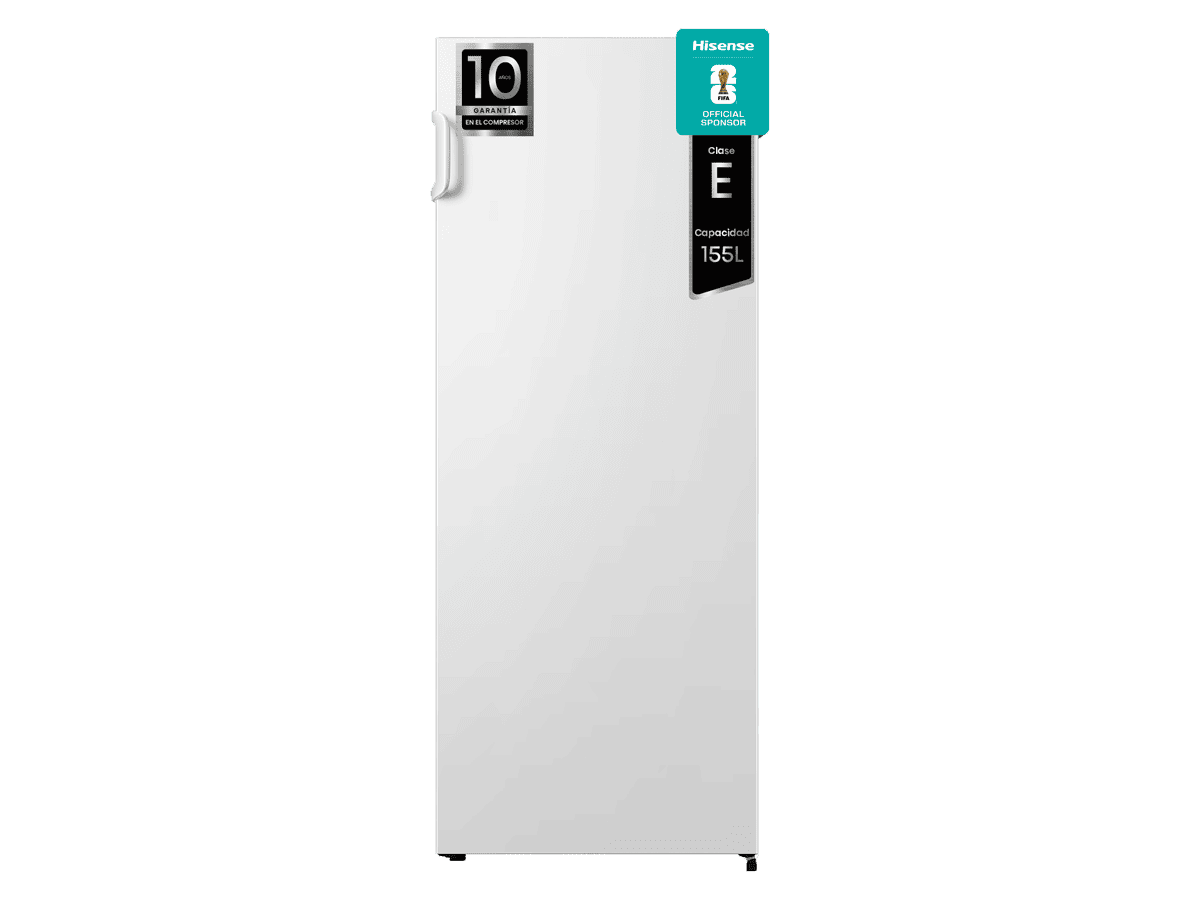 Hisense - FV191N4AW2 – Congelador 1 Puerta, Clase E, 155L, Blanco, , 