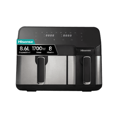 Freidora de Aire Doble Cesta HAF2900D 8,6 L