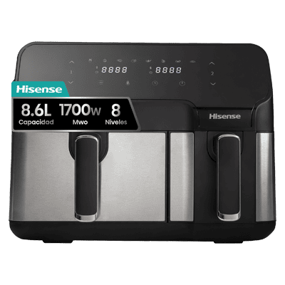 Freidora de Aire Doble Cesta HAF2900D 8,6 L
