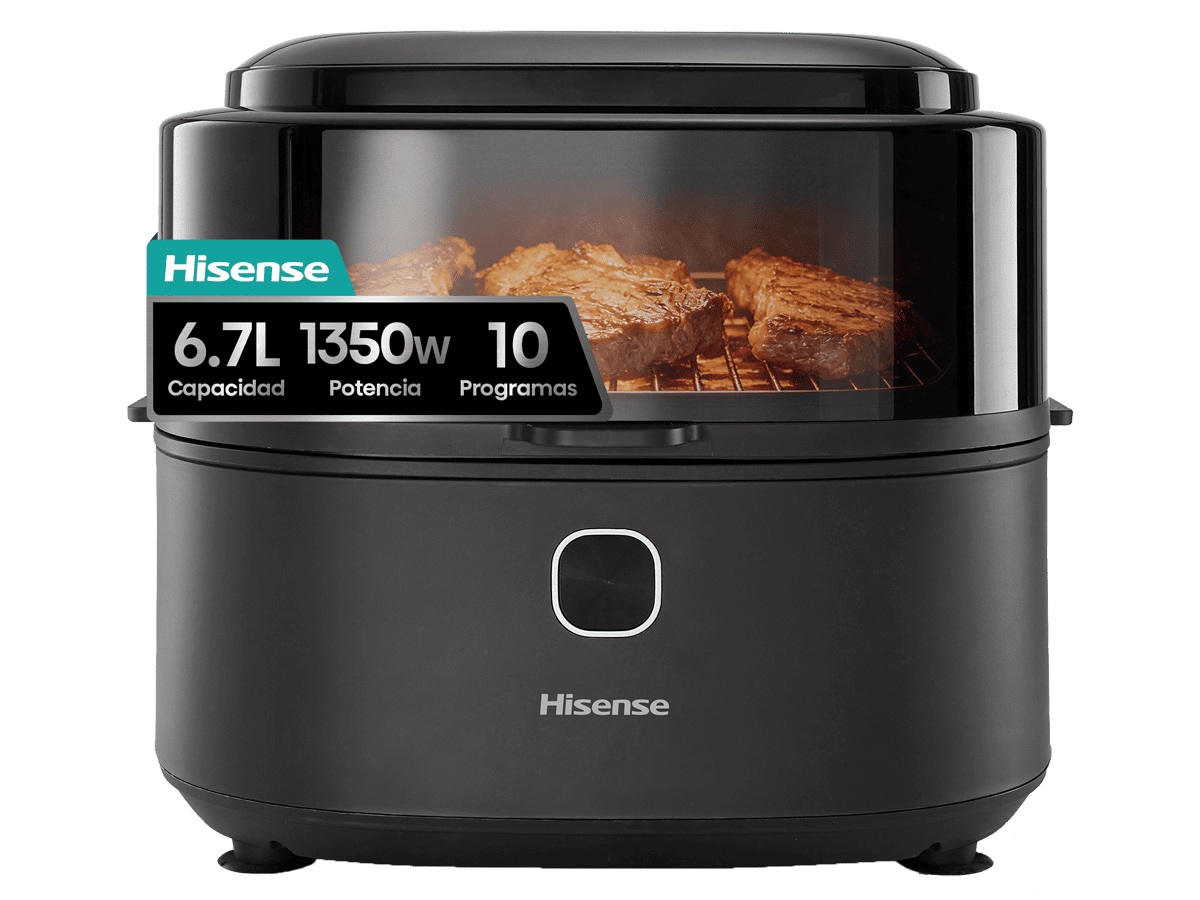 Hisense HAF1350DR Freidora de Aire 6,7 L