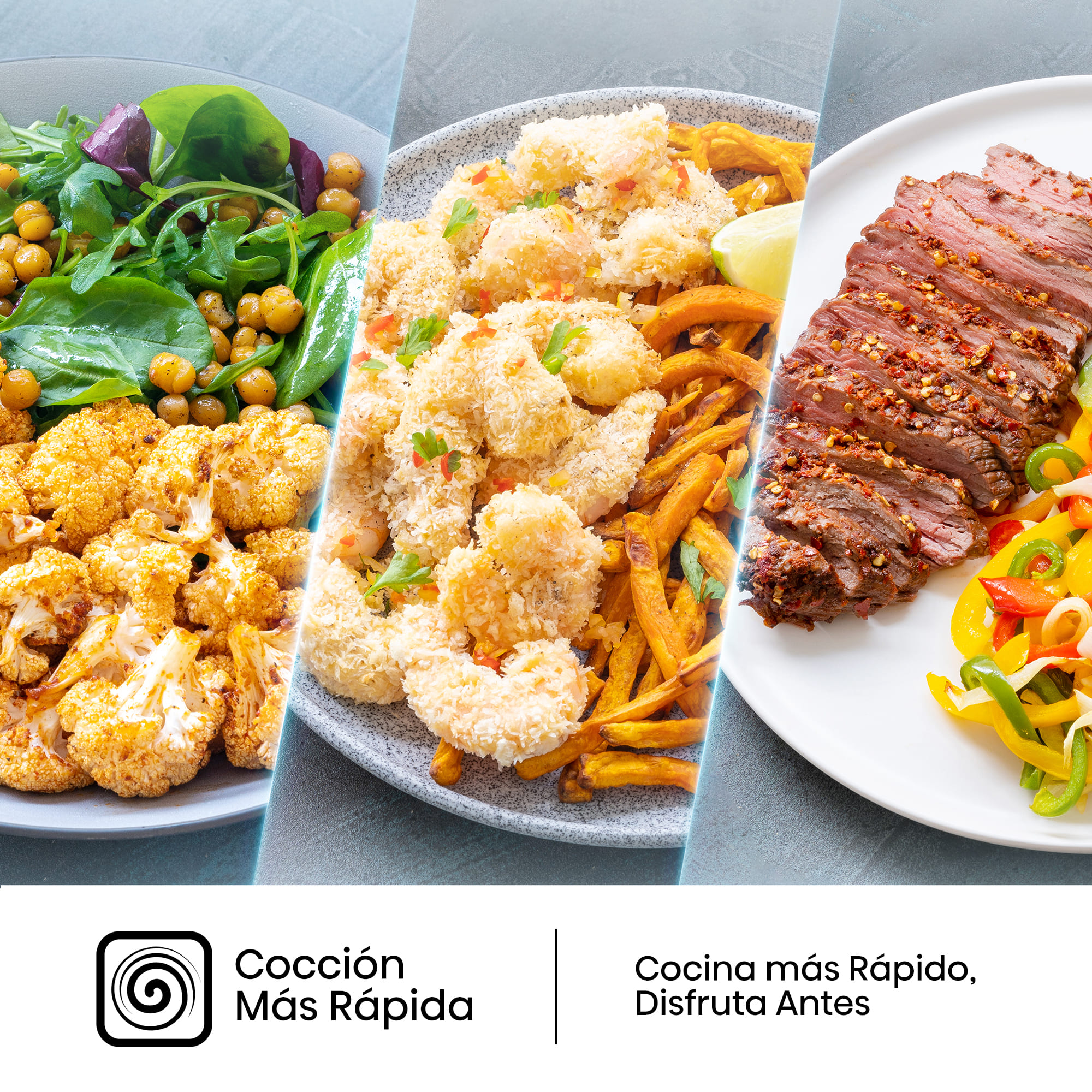 Hisense - Hisense HAF2100DCD Freidora de Aire 7,7 L