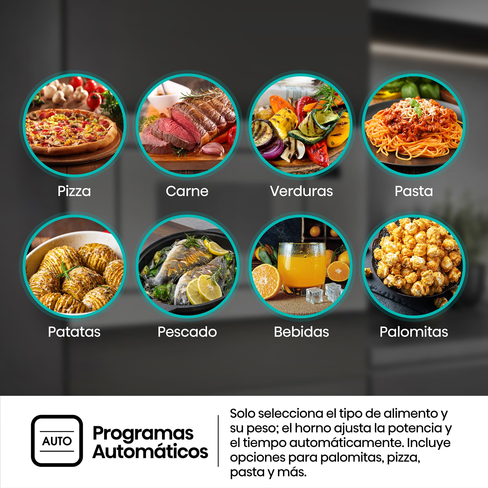 Hisense - BIM320G52WG – Microondas De Integración, Capacidad 20L, Color Cristal Blanco