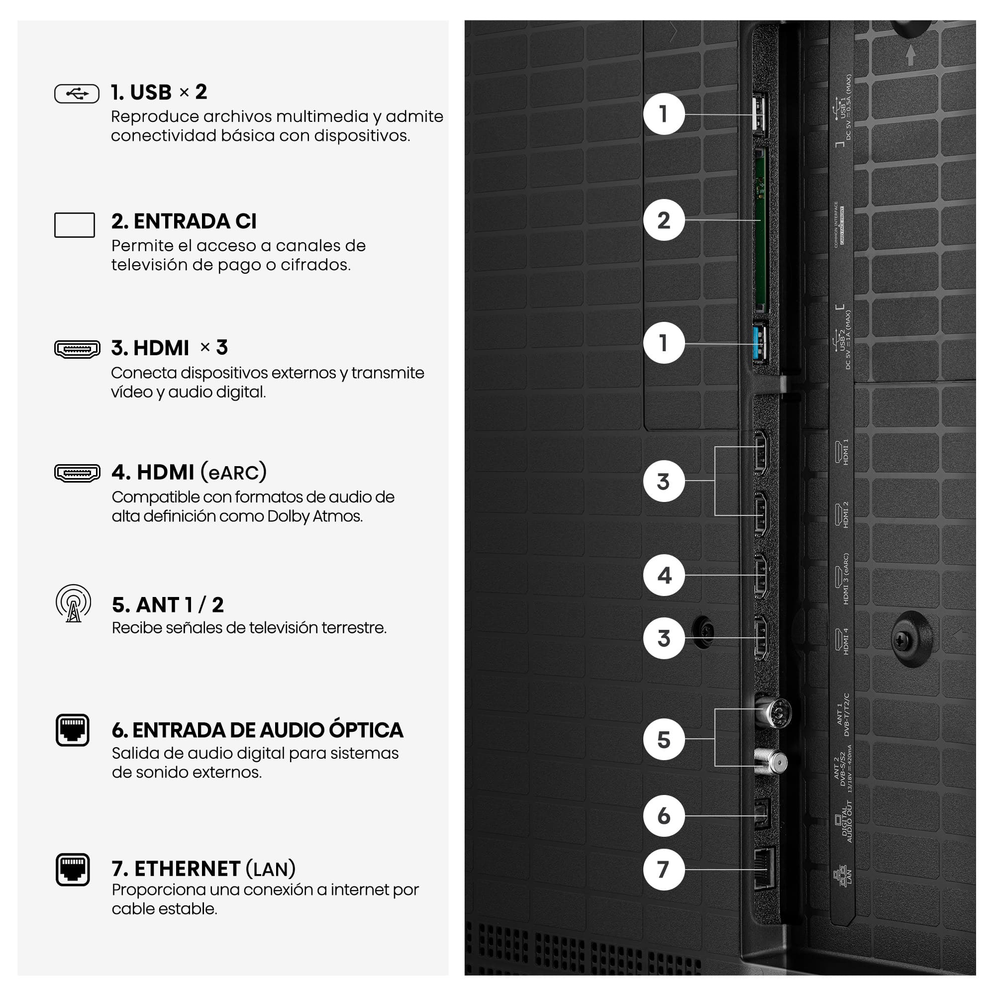 Hisense - Serie UR8 RGB MiniLED Hisense TV 75UR8S