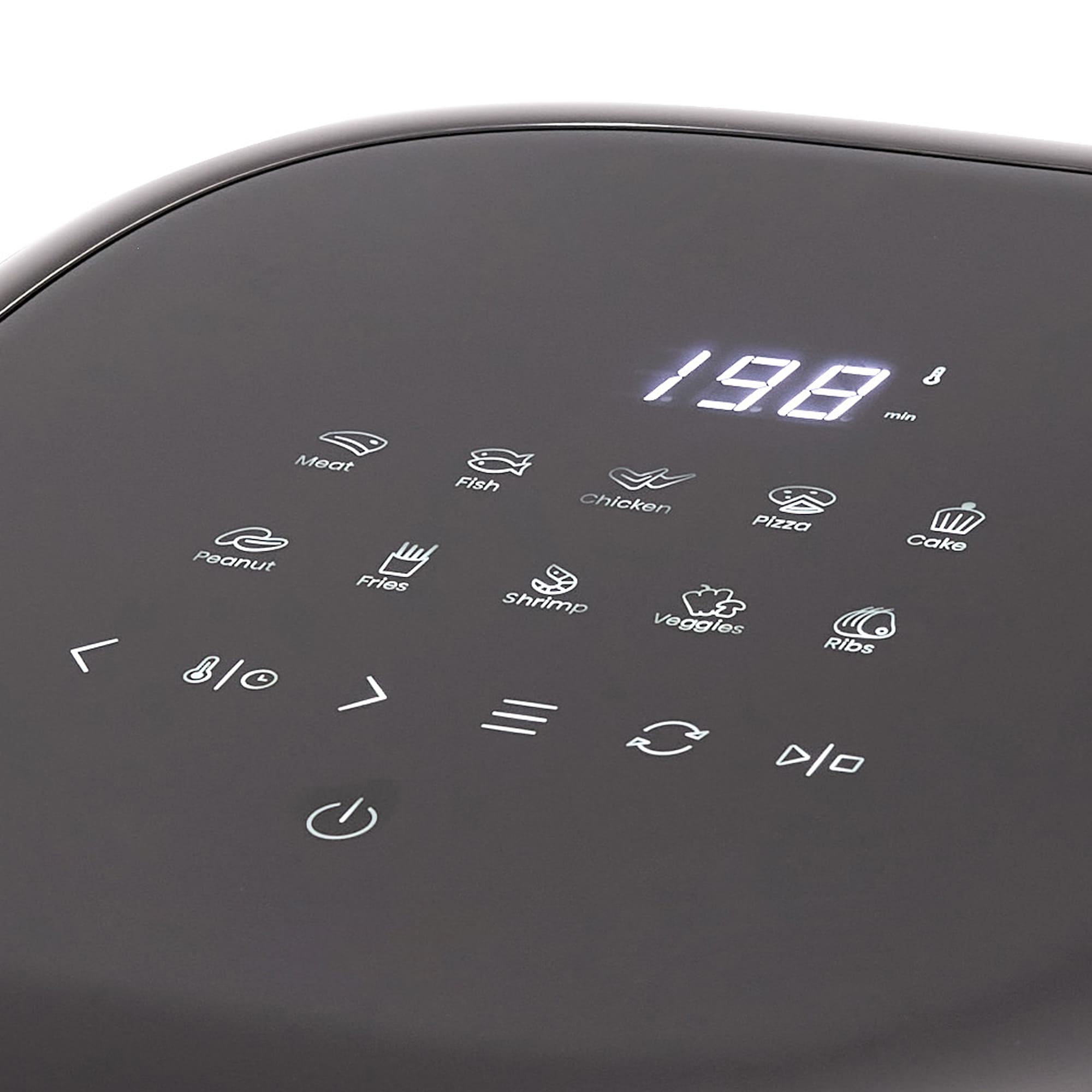 Hisense - Hisense HAF1350DR Freidora de Aire 6,7 L