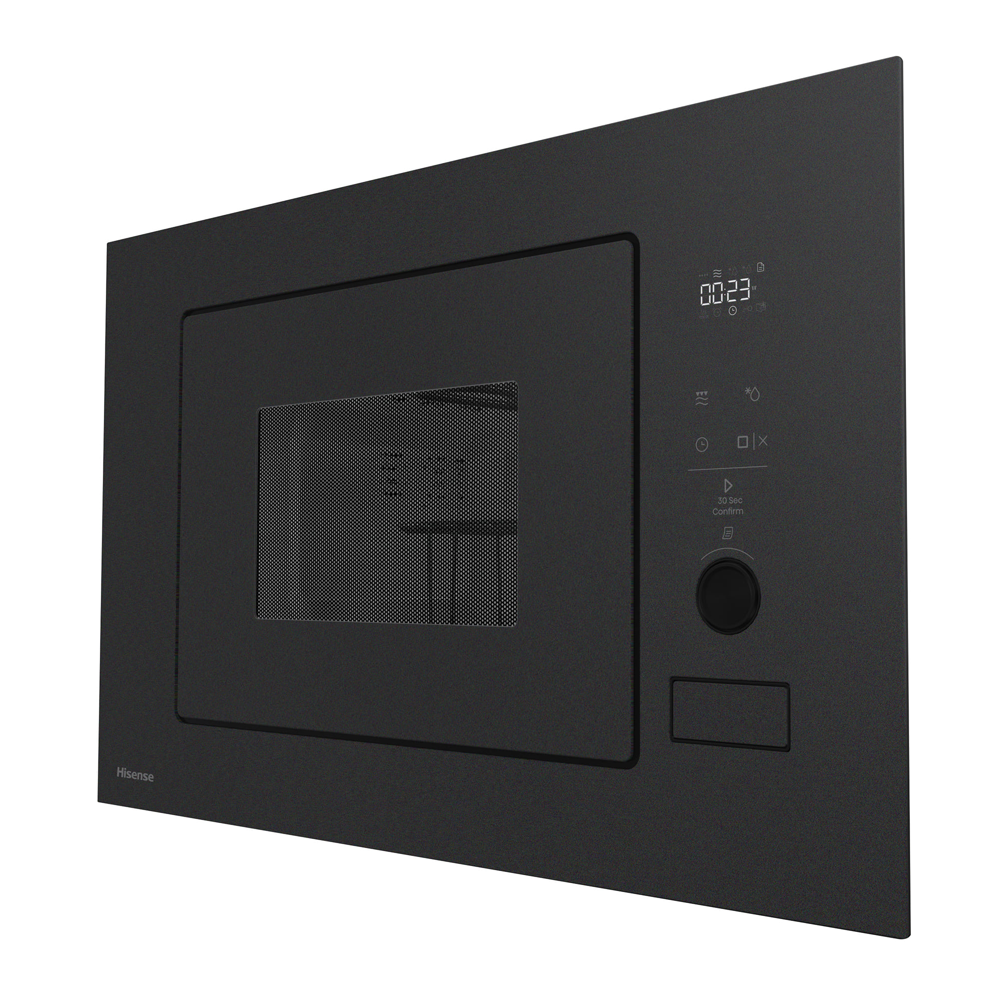 Hisense - BIM320G52MG – Microondas De Integración, Capacidad 20L, Color Negro Mate