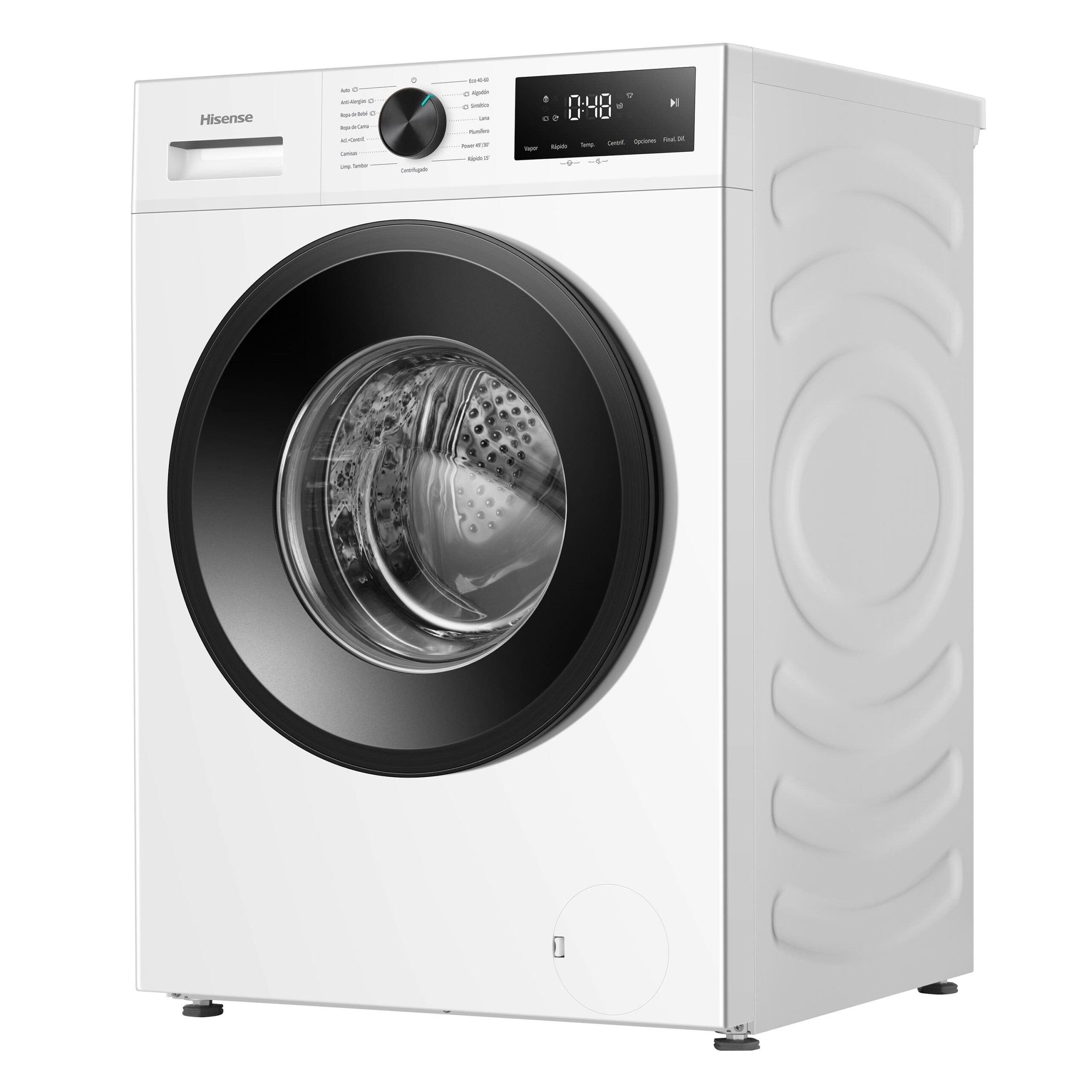Hisense - WF1I1342BWM – Lavadora De Libre Instalación, Clase A, 13 Kg, 1400 rpm, Blanco
