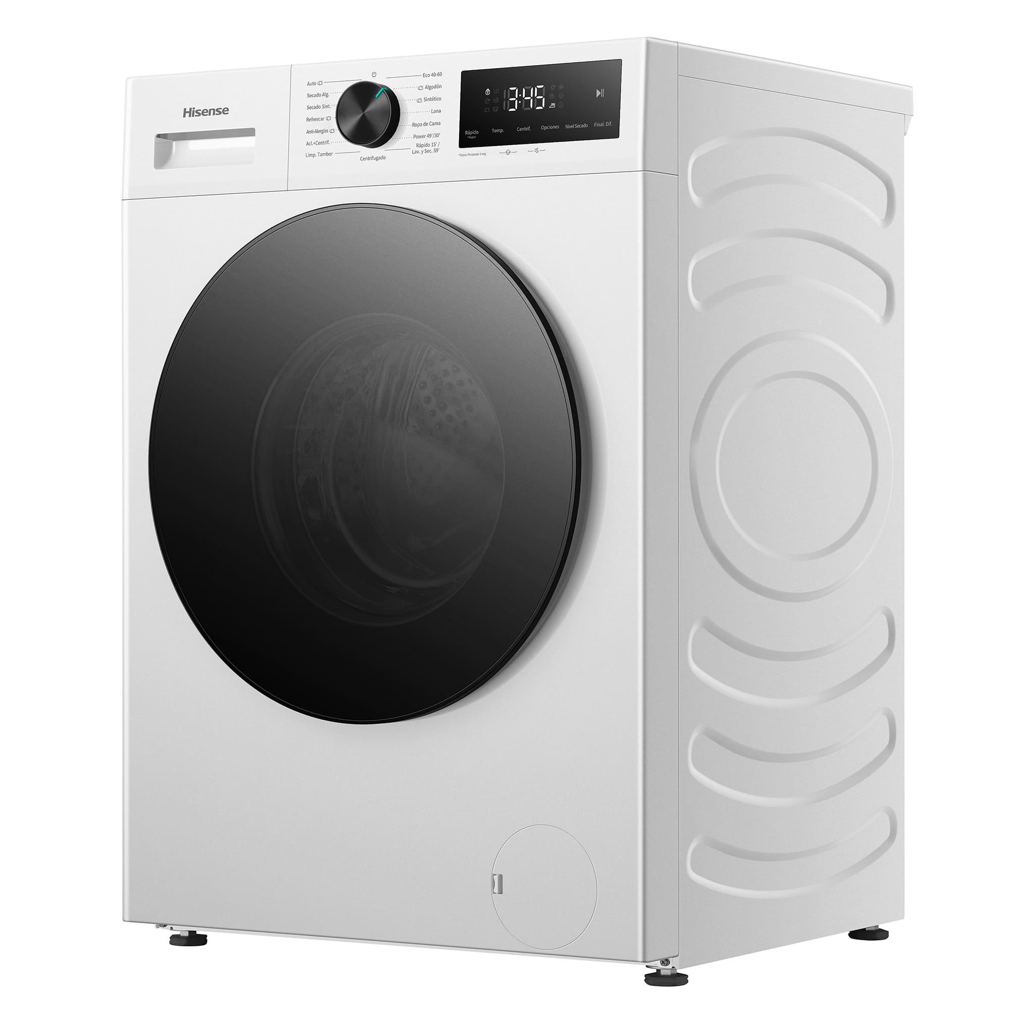 Hisense - WD1I1142BWL2 – Lavasecadora De Libre Instalación, Clase D, Capacidad 11 kg/7 kg, 1400 rpm, Color Blanco