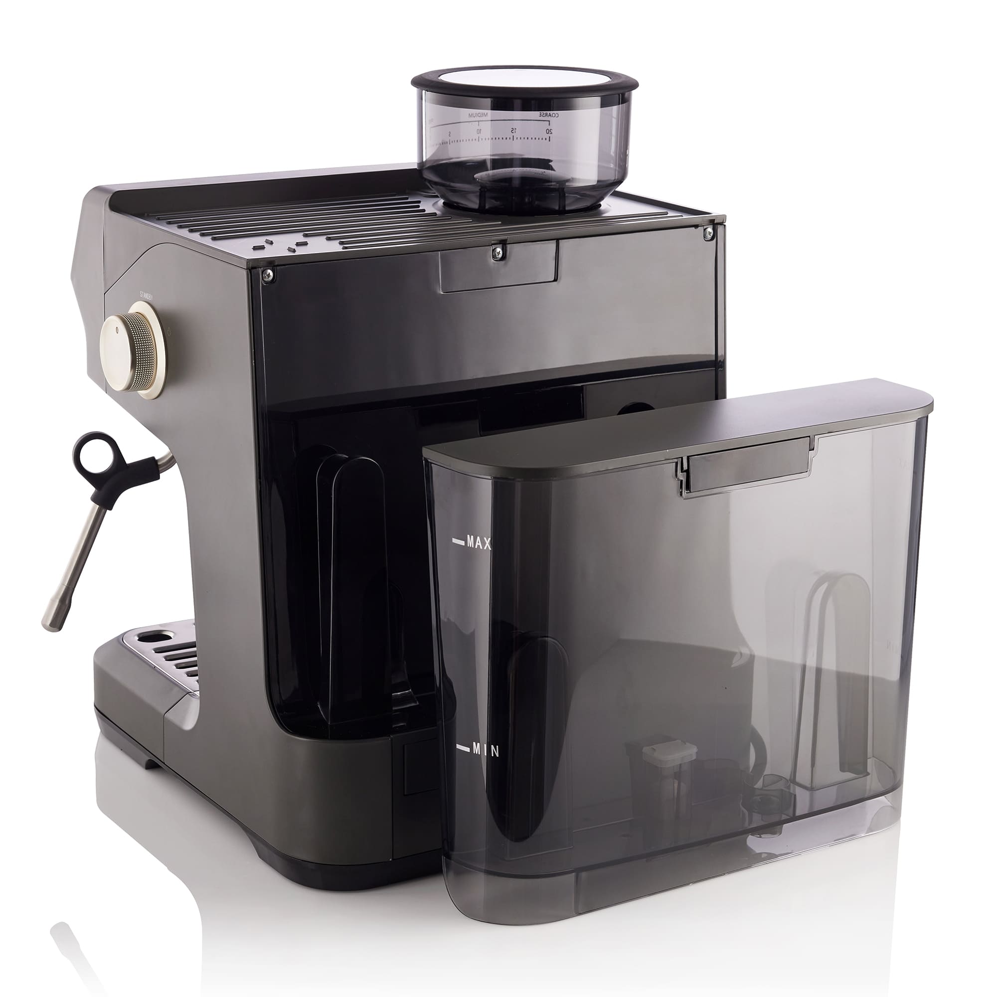 Hisense - Hisense HSACM20LP Cafetera Espresso Automática 20 Bar con Molinillo y PID